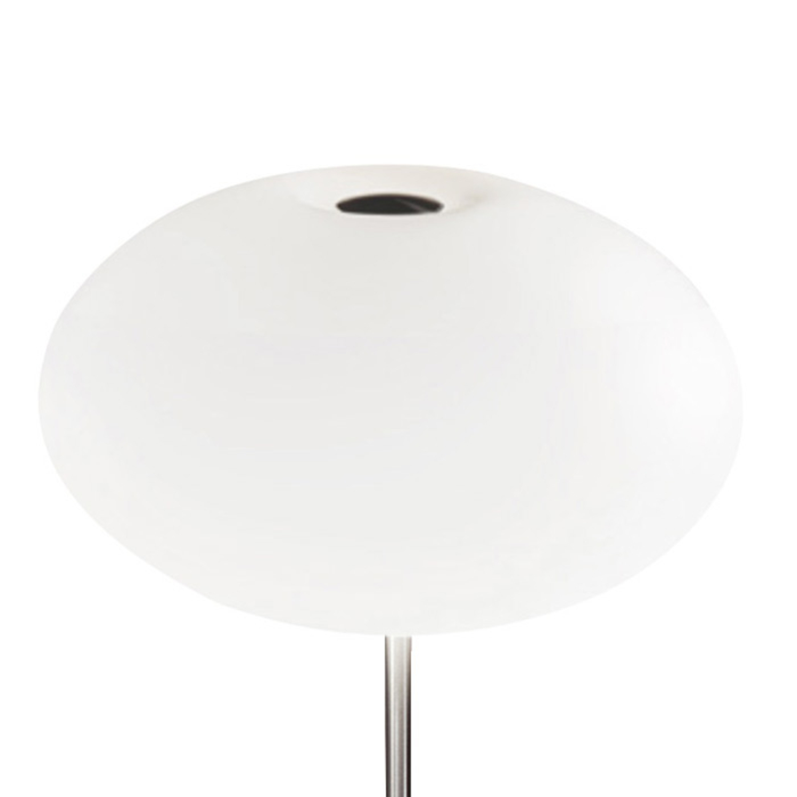 Casablanca Aih table lamp, Ø 28 cm matt white