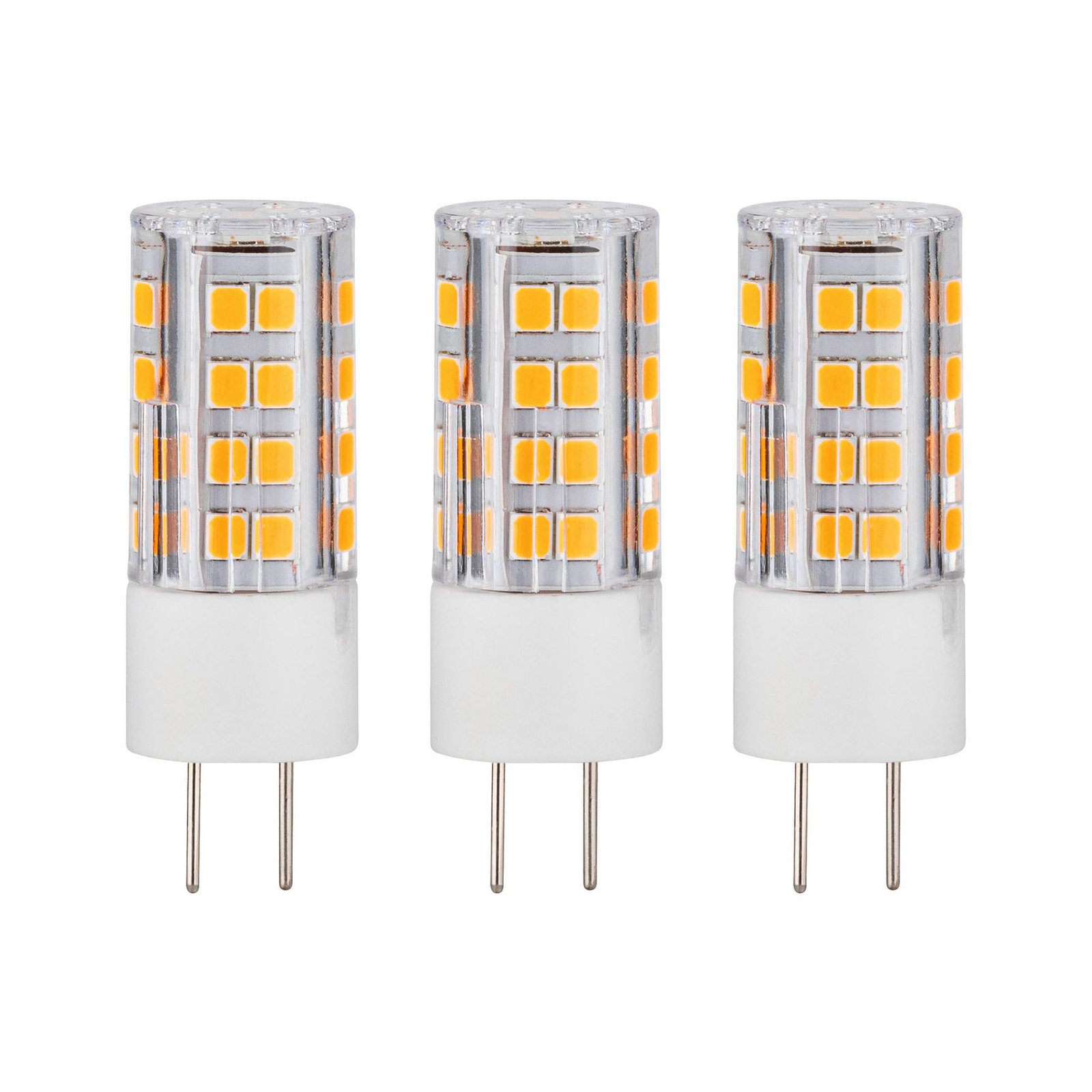 Paulmann bi-pin LED bulb GY6.35 3.5W 2700K 3-pack