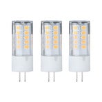 Paulmann Lâmpada LED com casquilho G4 3W 2.700K 3er