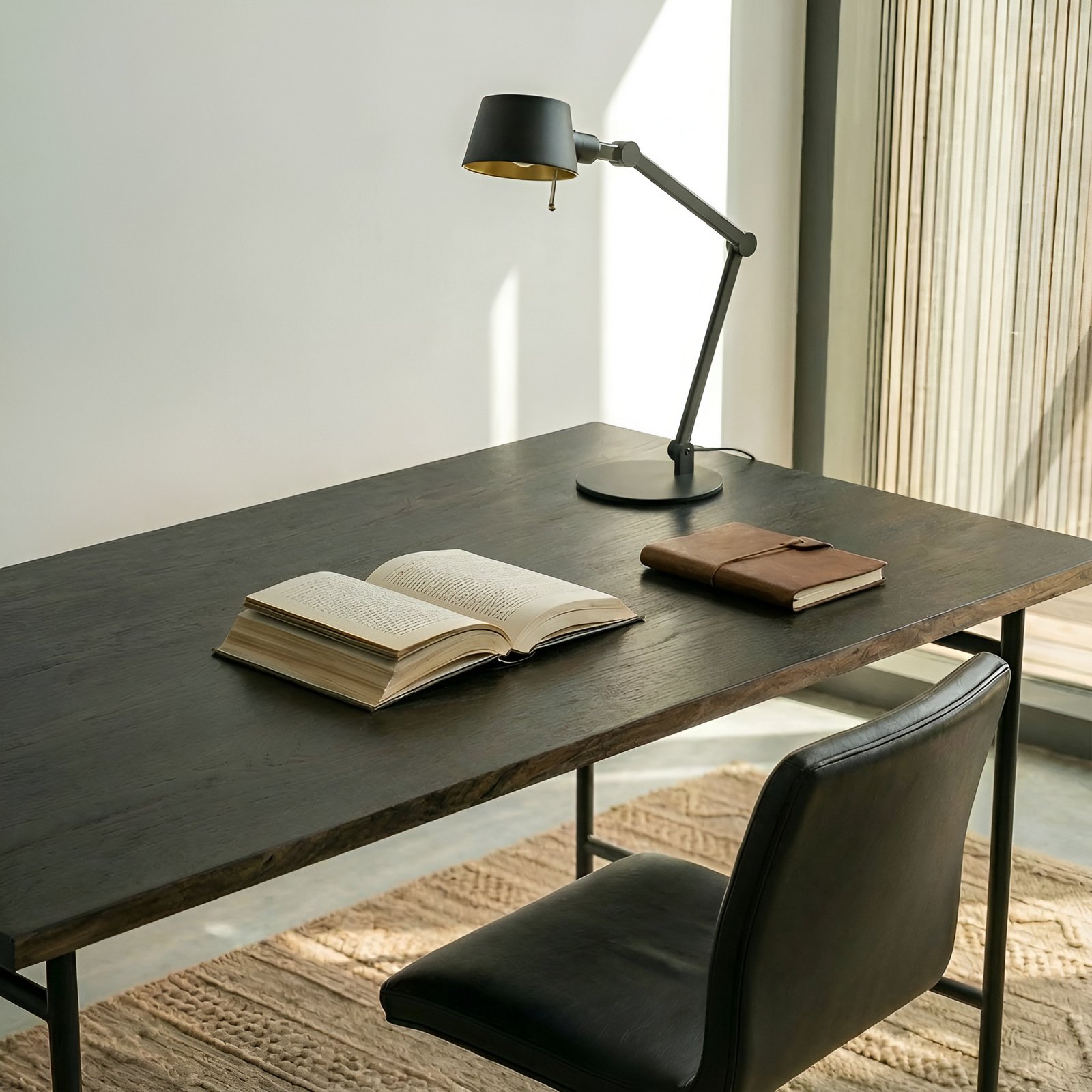 Silka stolní lampa Black - Lucande Silka stolní lampa Black - Lucande