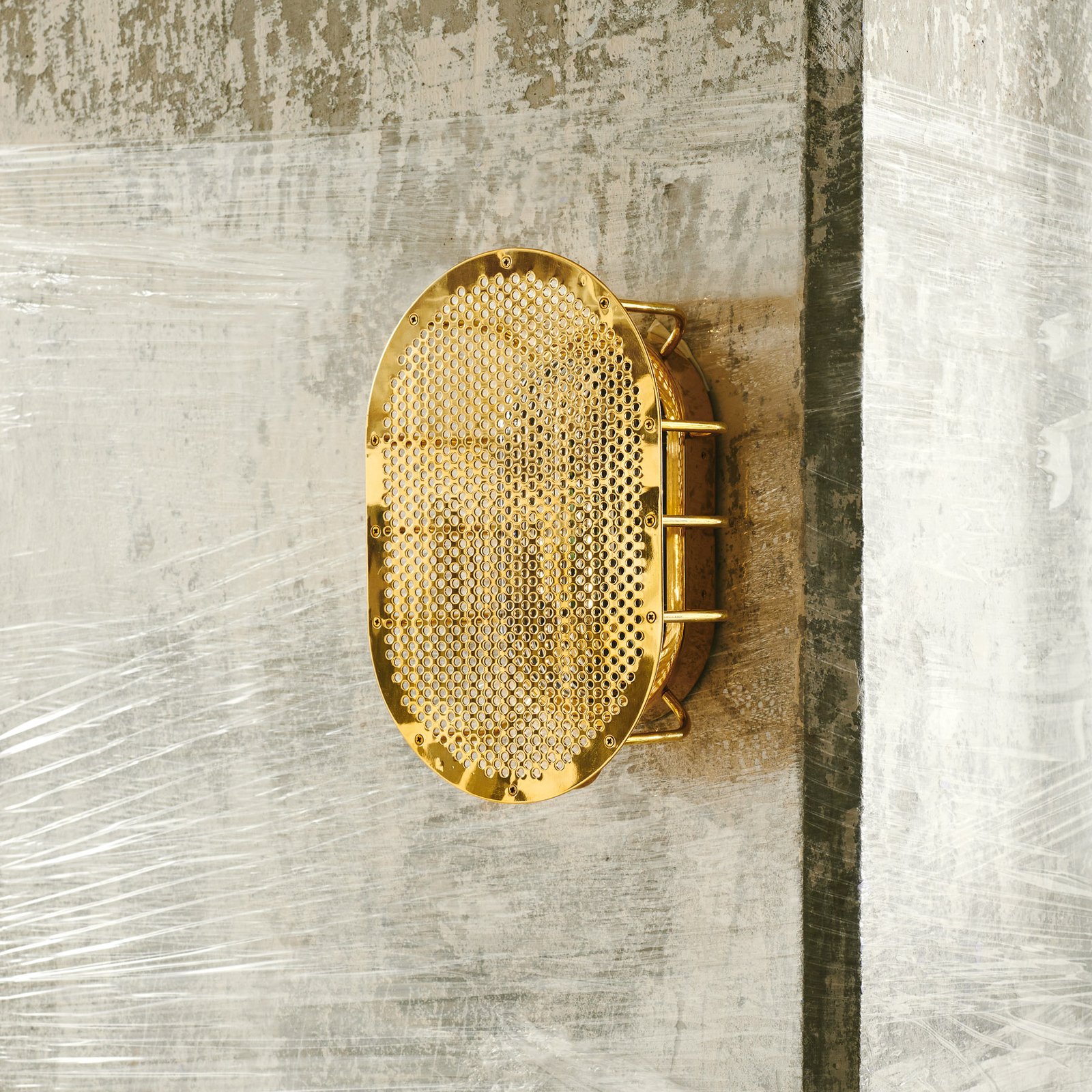 Night Rider Wall Lamp Raw Brass - Design By Us