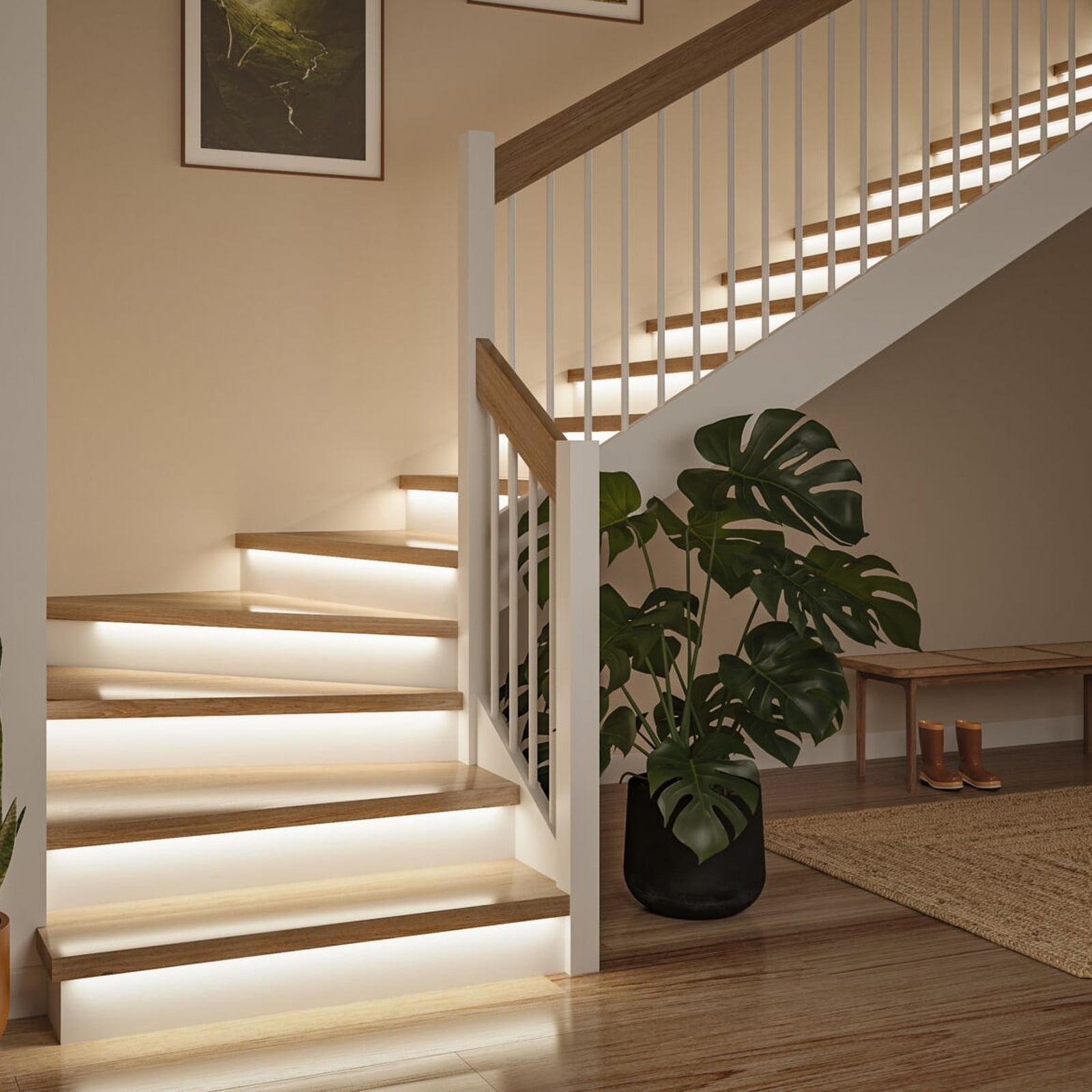 Paulmann – predlžovací LED pásik MaxLED Stair, 3 x 1 m, 2 700 K