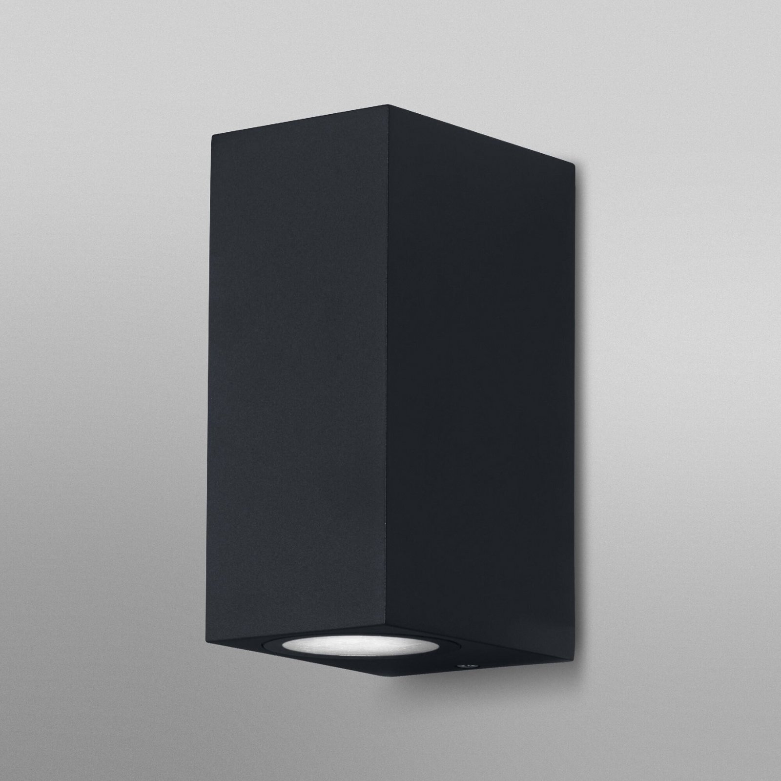 Candeeiro de parede exterior OSRAM ENDURA CLASSIC SQUARE, preta, up/down