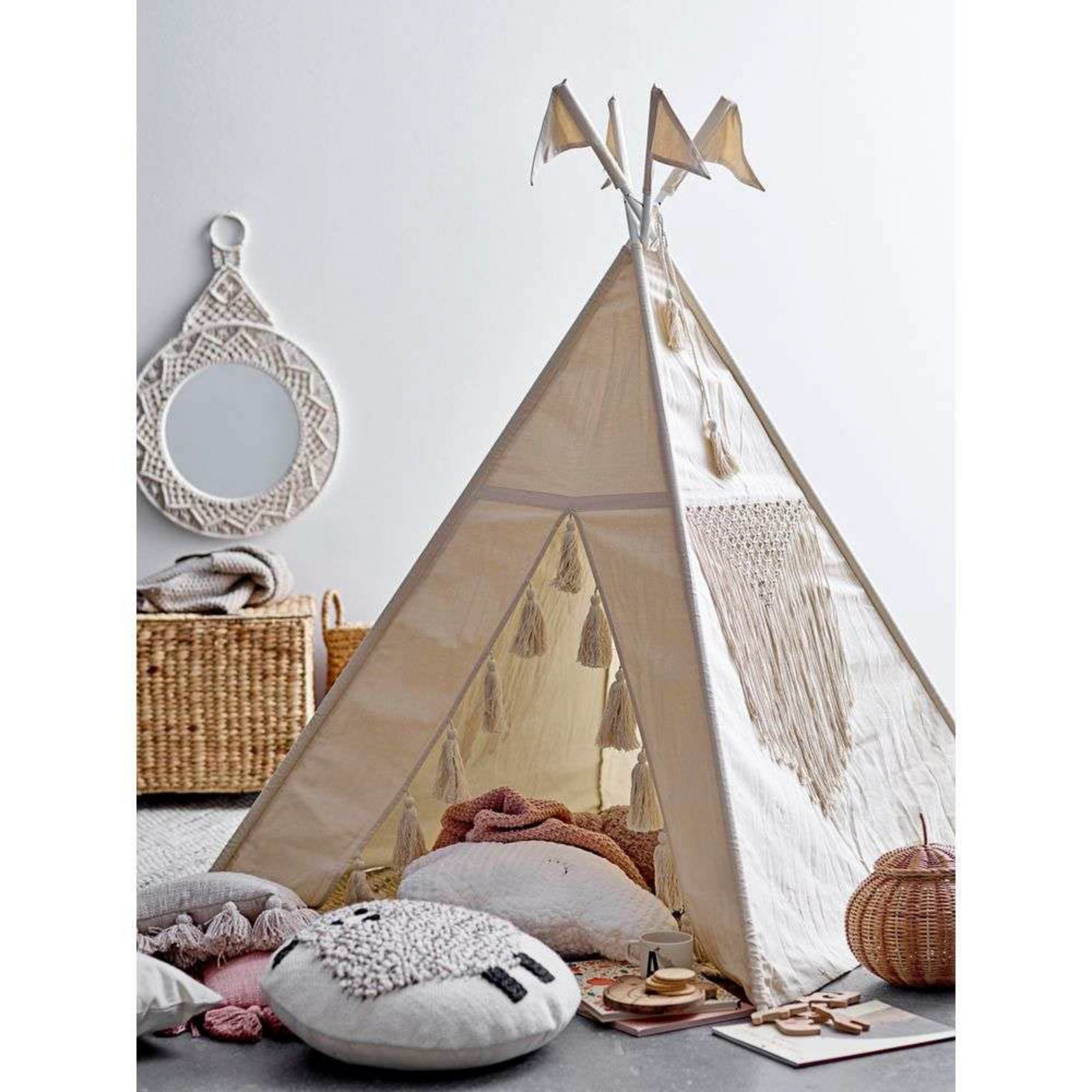 Fardin Sátor Tipi Nature - Bloomingville