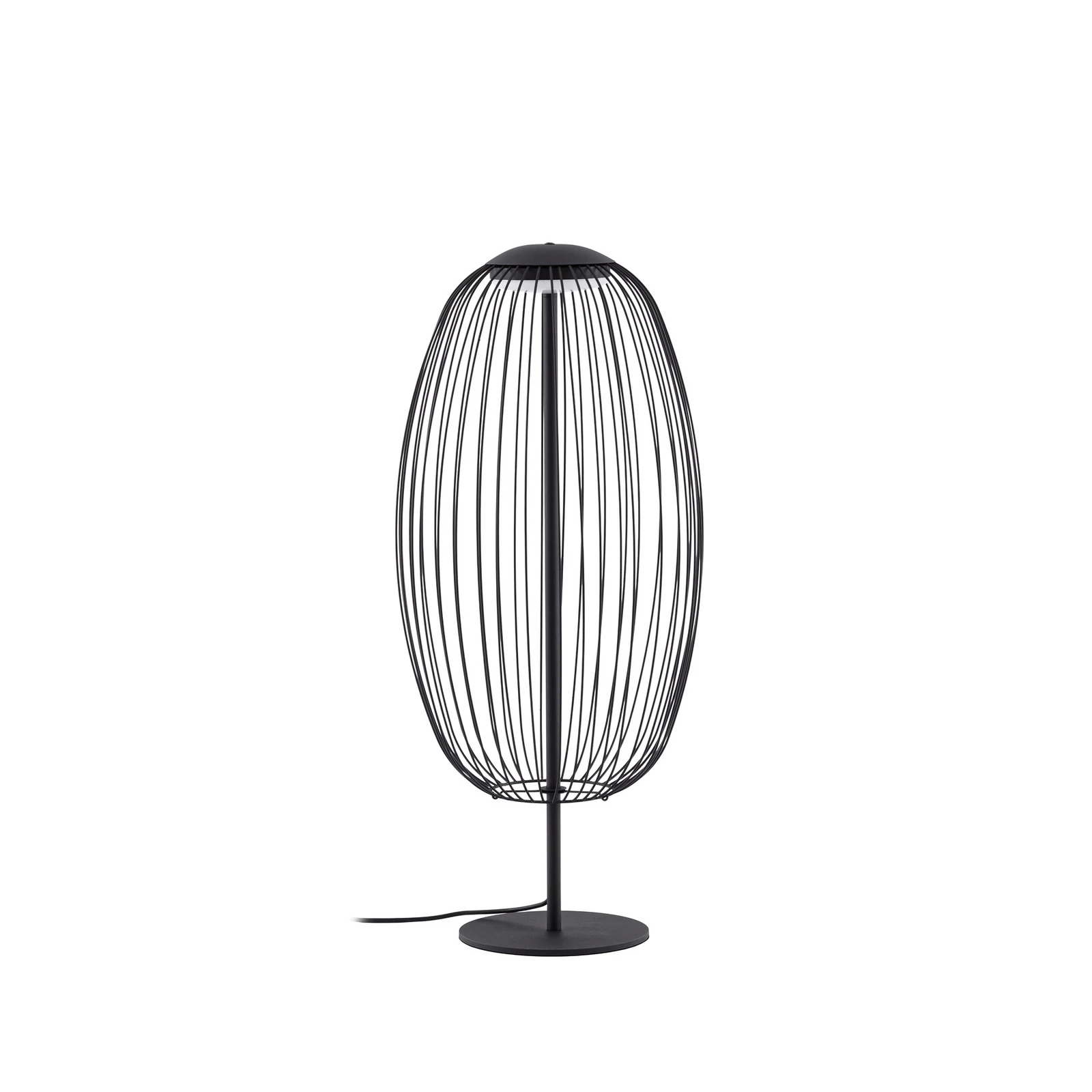 Lucande LED-Außenstehleuchte Richi, schwarz, Höhe 90cm, IP44