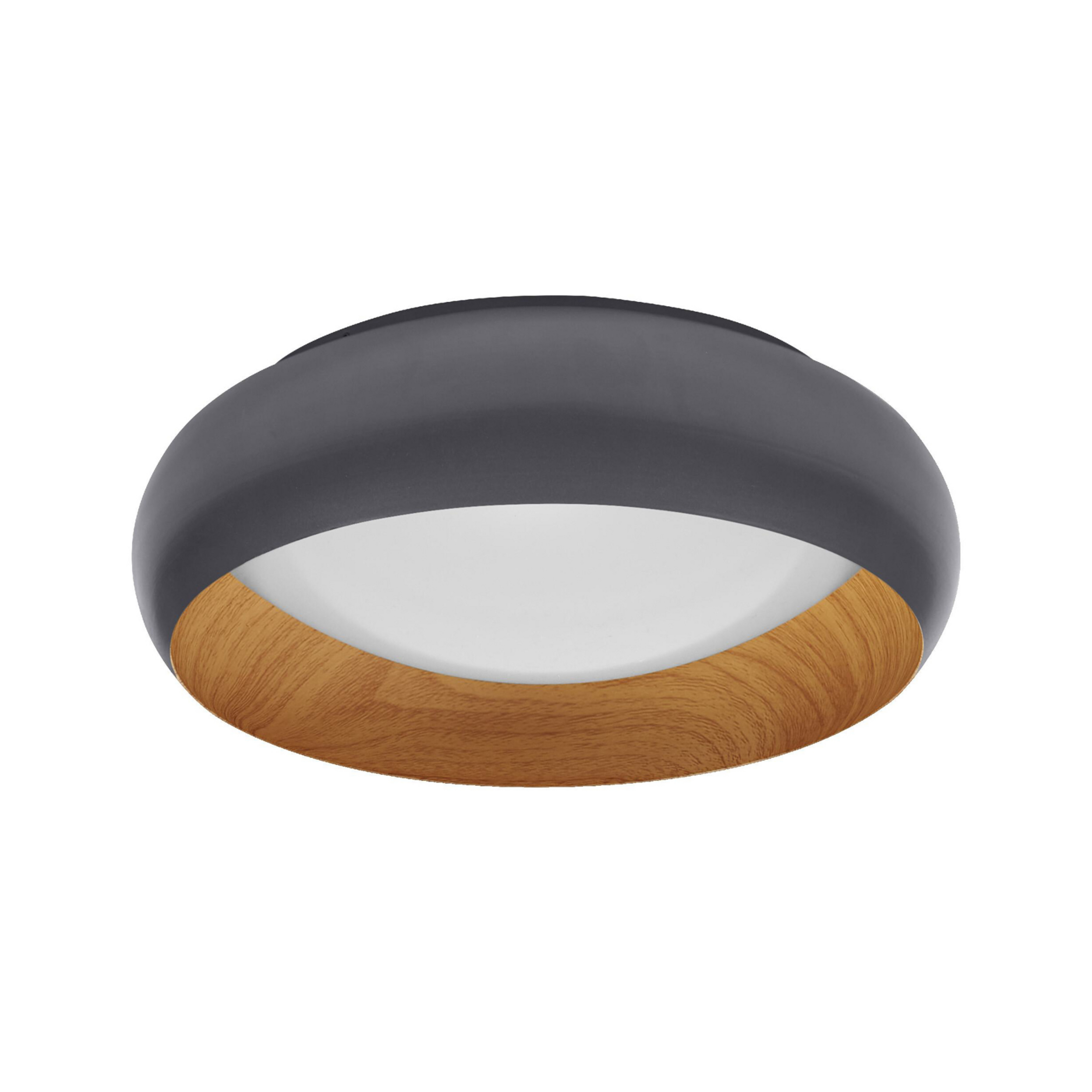 LEDVANCE Plafonnier LED Orbis Livia Ø 30 cm, gris, métal