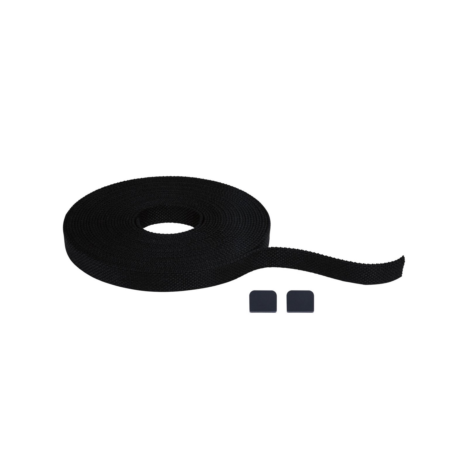 Paulmann ULine belt, black, length 10 m, Dacron