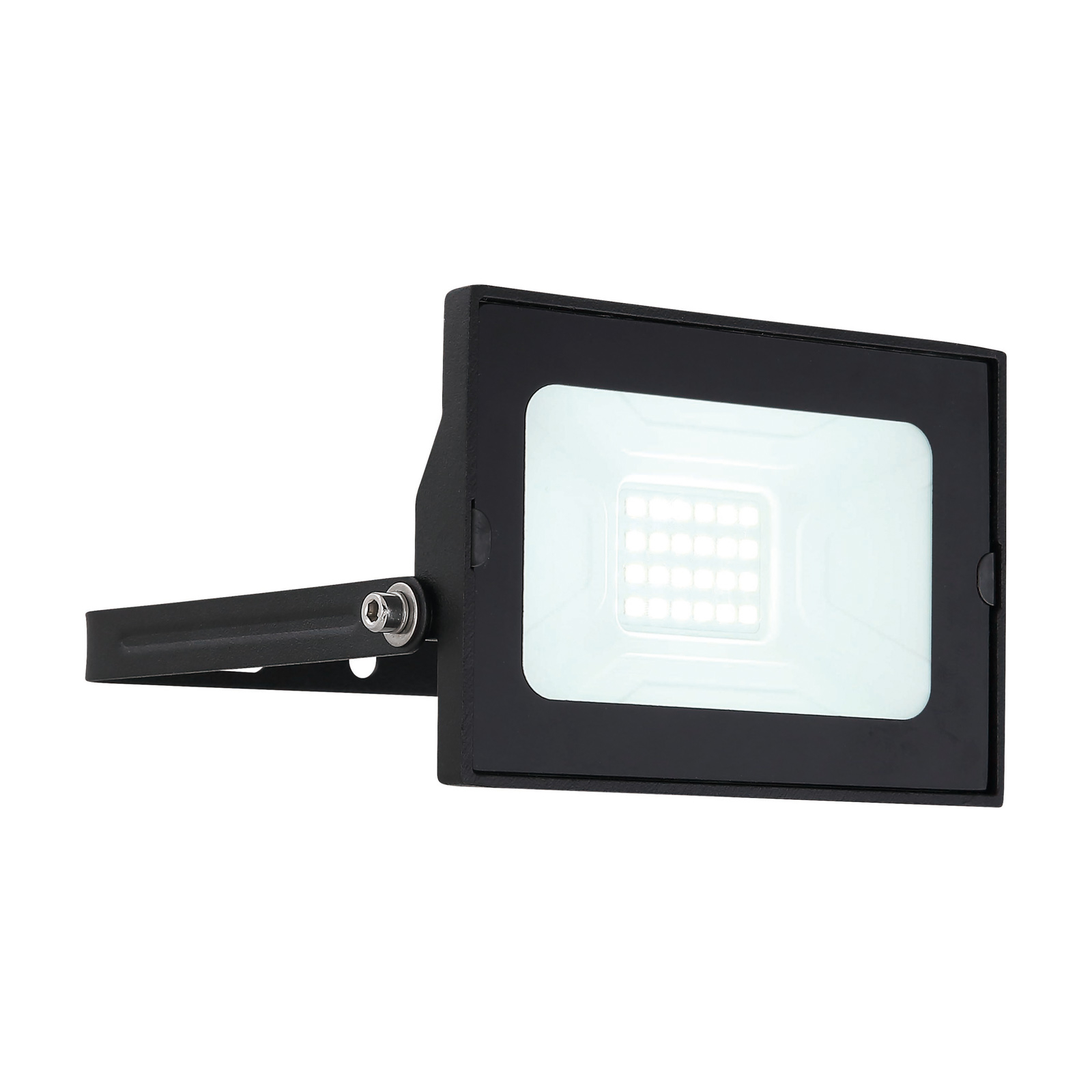 Lindby Aine LED outdoor spotlight black 7.7 cm, aluminium, glass, 20 W, energy efficiency: A+, W: 11.2 cm, H: 7.7 cm