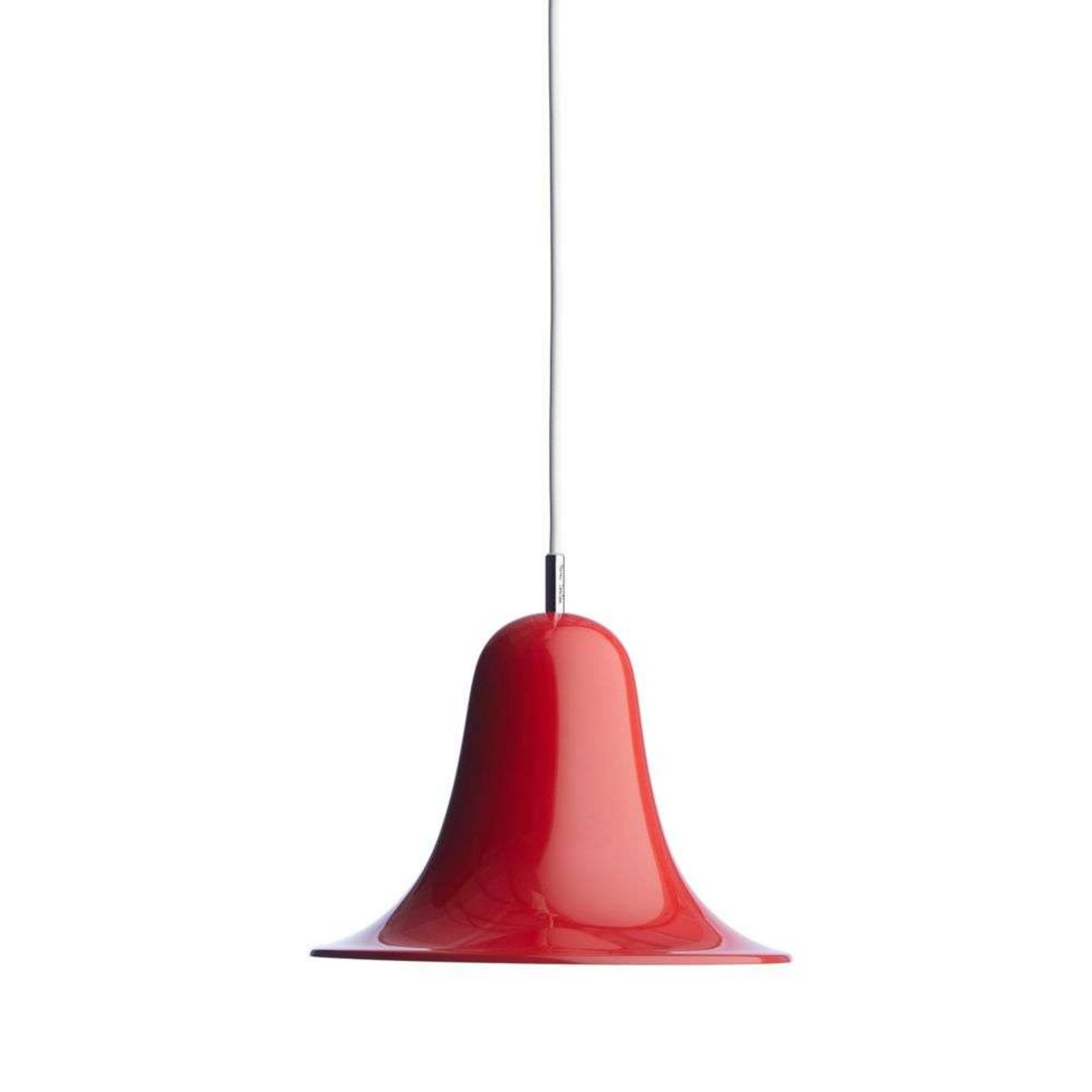 Pantop Candeeiro Suspenso Ø23 Bright Red - Verpan