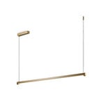 Velvet S1400 Switch LED pendant light, brass - LIGHT-POINT