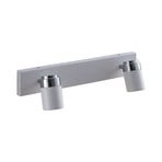 Kardo 2 Wandleuchte IP44 White/Chrome - Lindby