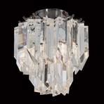 Candeeiro de teto Cristalli em cristal de chumbo 18 cm
