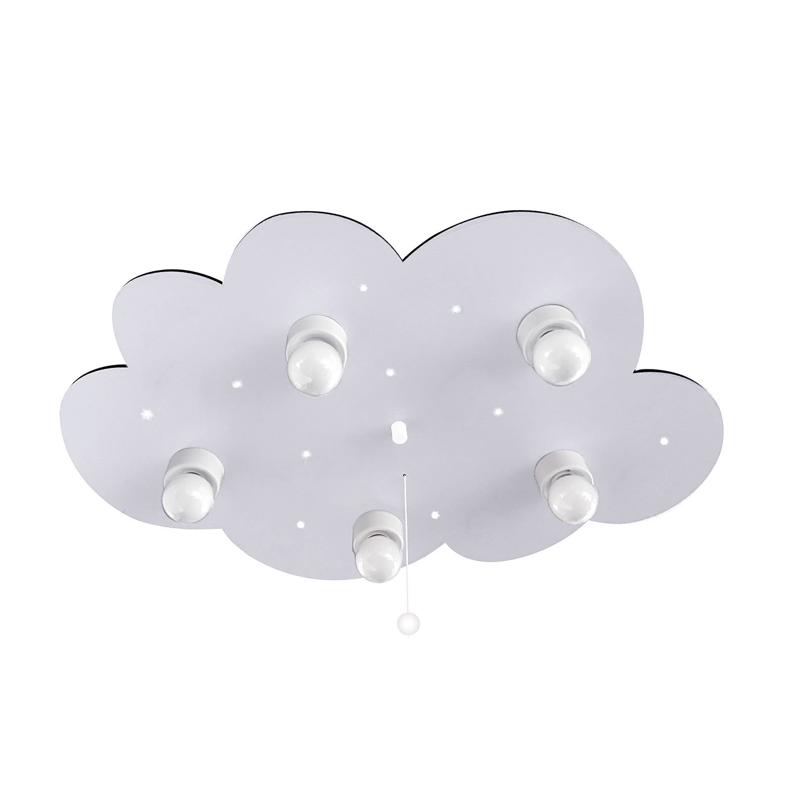 Wolke ceiling light, 5-bulb