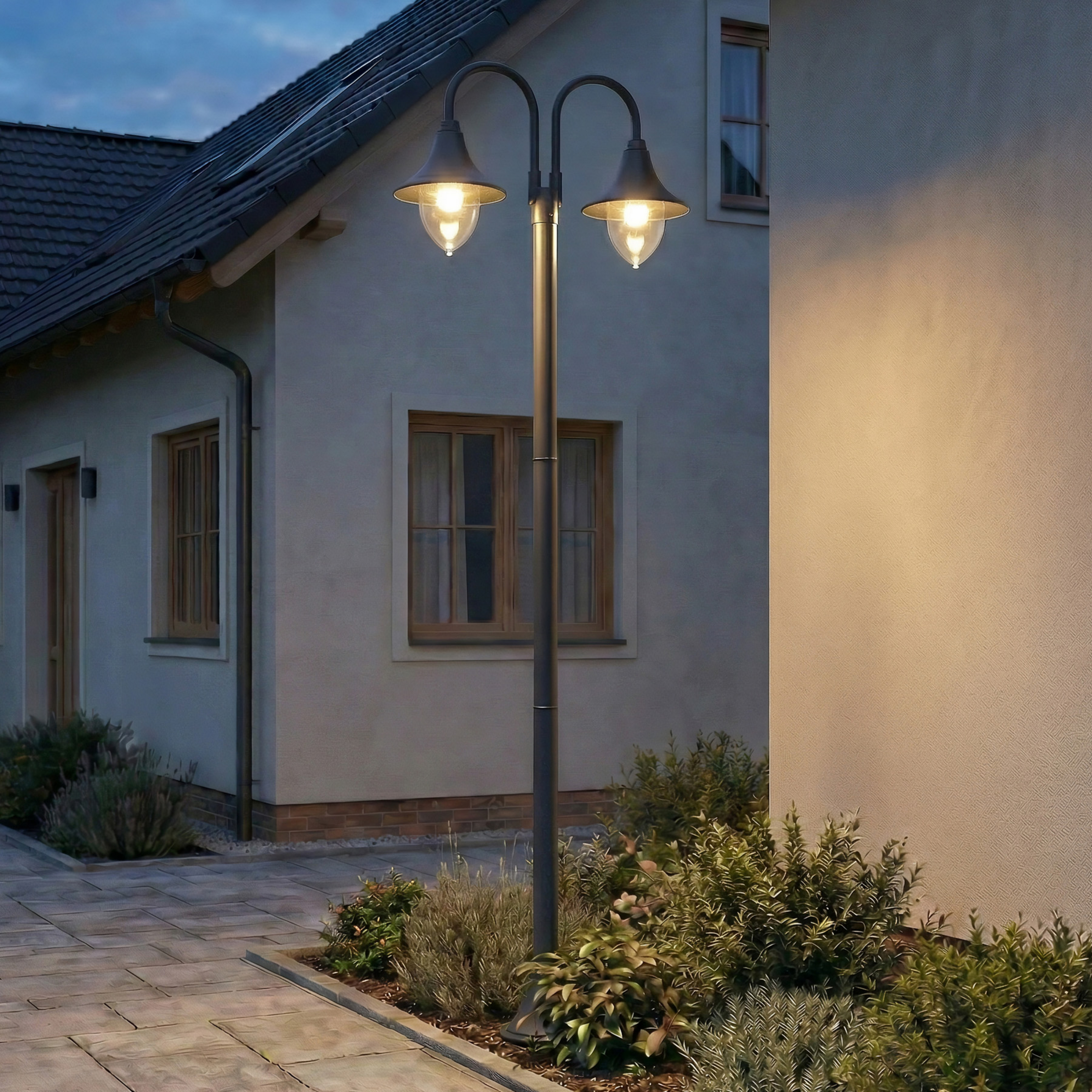 Madea Candeeiro de Jardim Exterior Graphite - Lindby