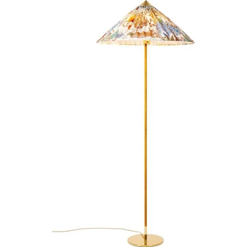 9602 Lámpara de Pie Brass/Pierre Frey - GUBI