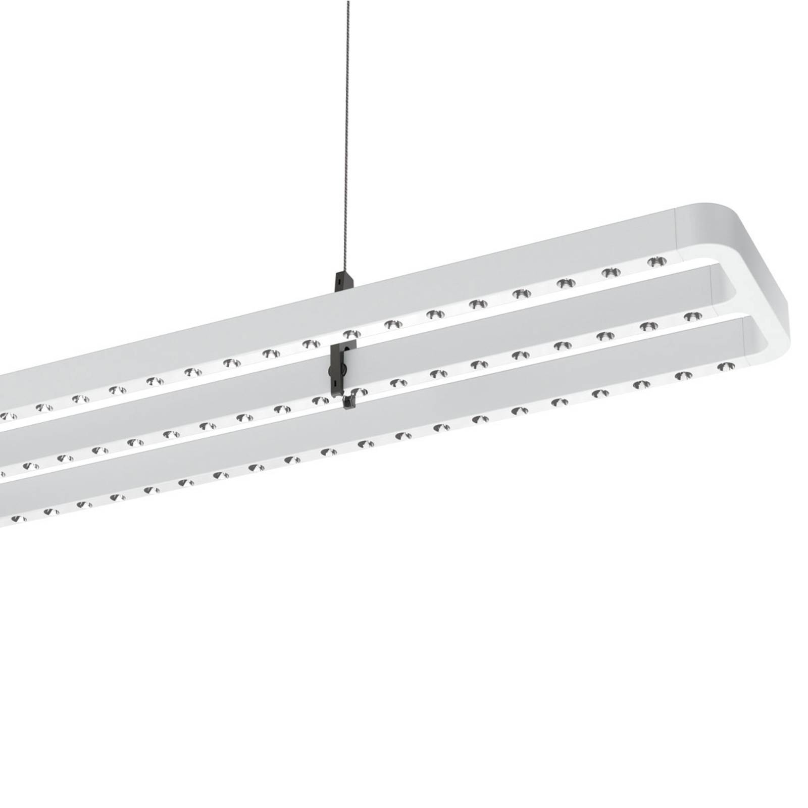 Lampa wisząca LED Small Line, czujnik, 126cm biała