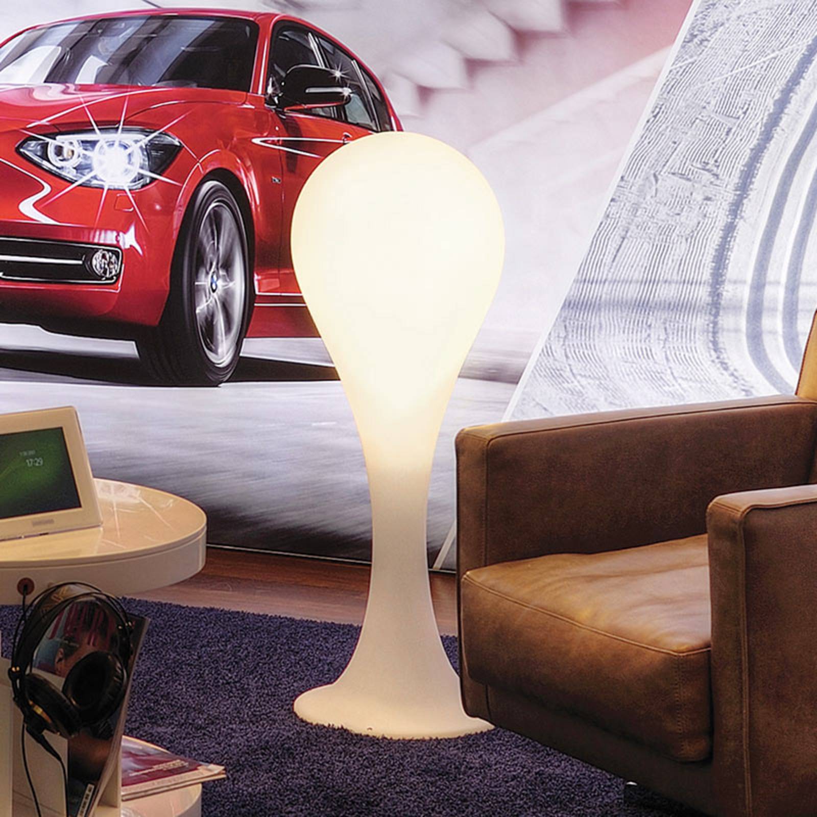  Next Next Liquid Light Designer Floor Lamp Drop-4 L In Teardrop Shape 