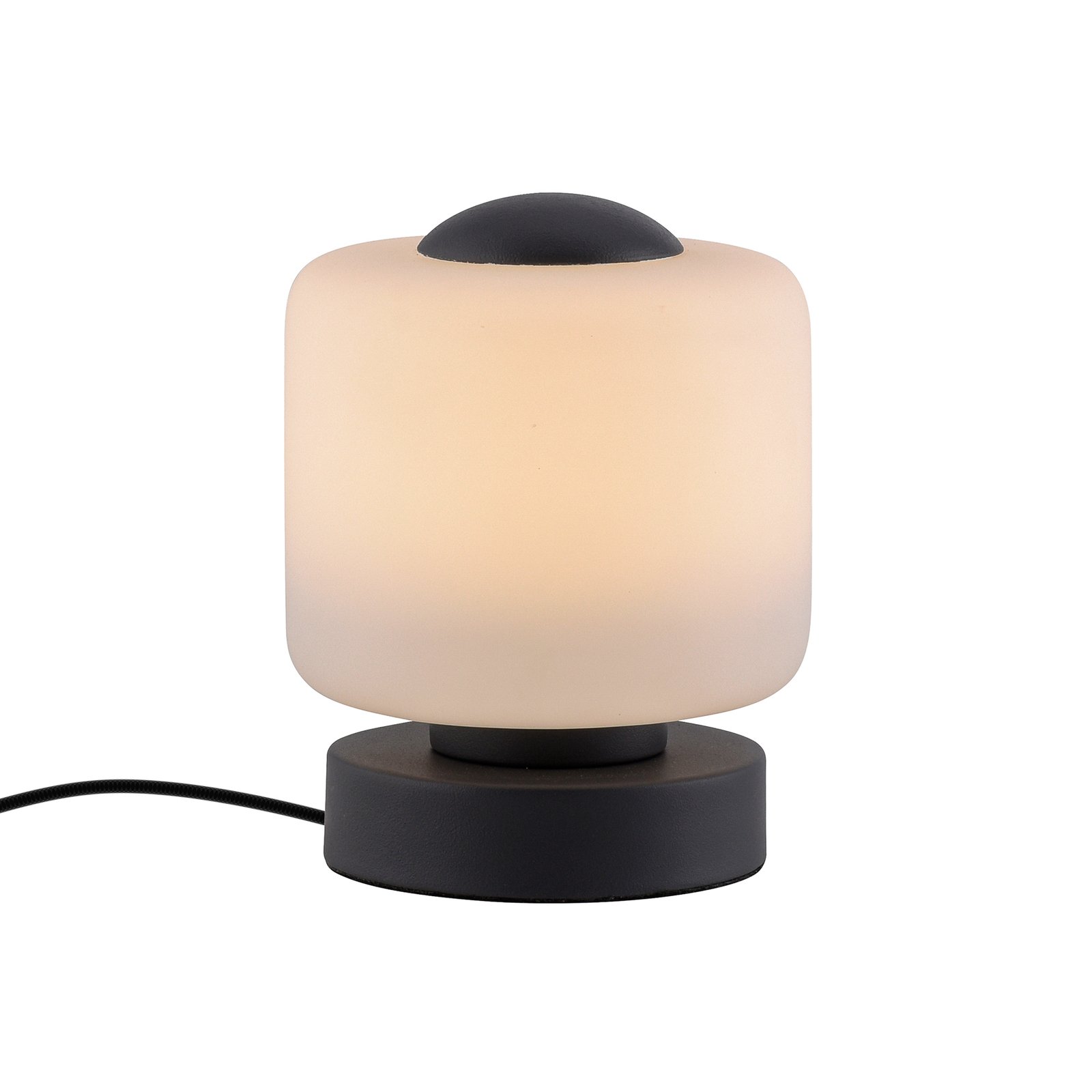 Paul Neuhaus LED table lamp Bota, glass, dimmable, 15cm high