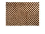 Check Wool Jute Rug 140x200 Coffee/Natural - Ferm Living