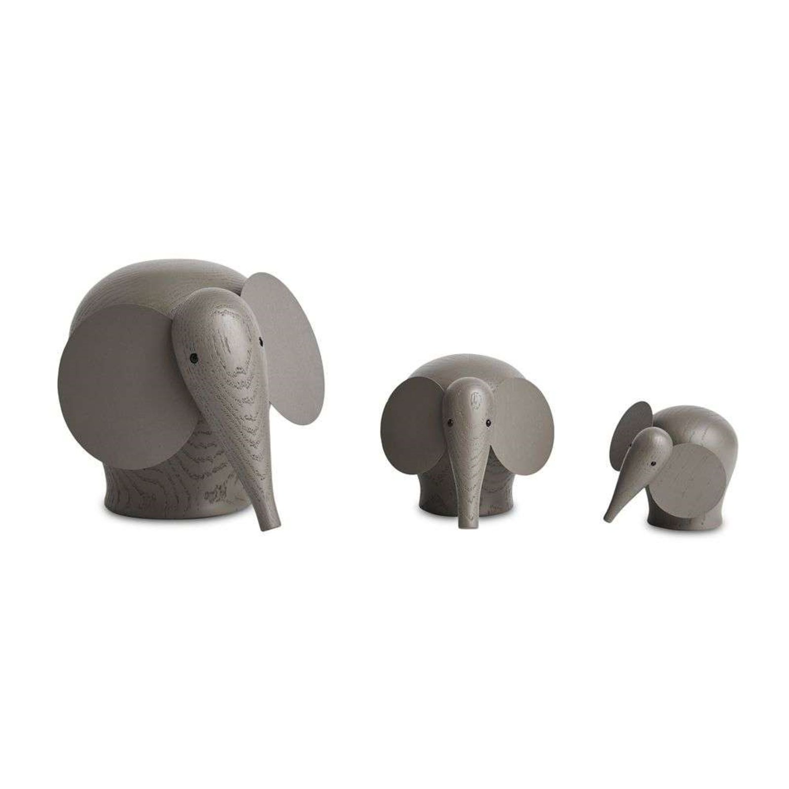 Nunu Elephant Medium Taupe - Woud