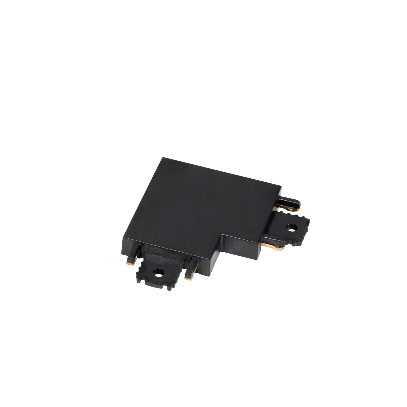 Lindby L-conector Lumaro, 90°, negru, unghiular, set de 2