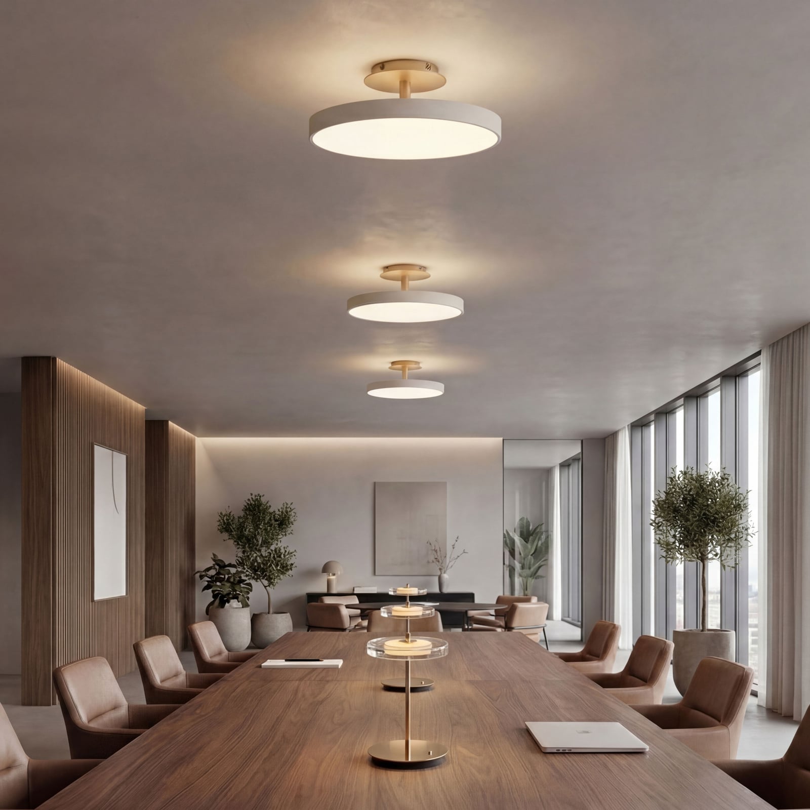 Asteria UP PLUS plafonieră LED, alb perlat, 31 cm CCT - UMAGE Asteria UP PLUS plafonieră LED, alb perlat, 31 cm CCT - UMAGE