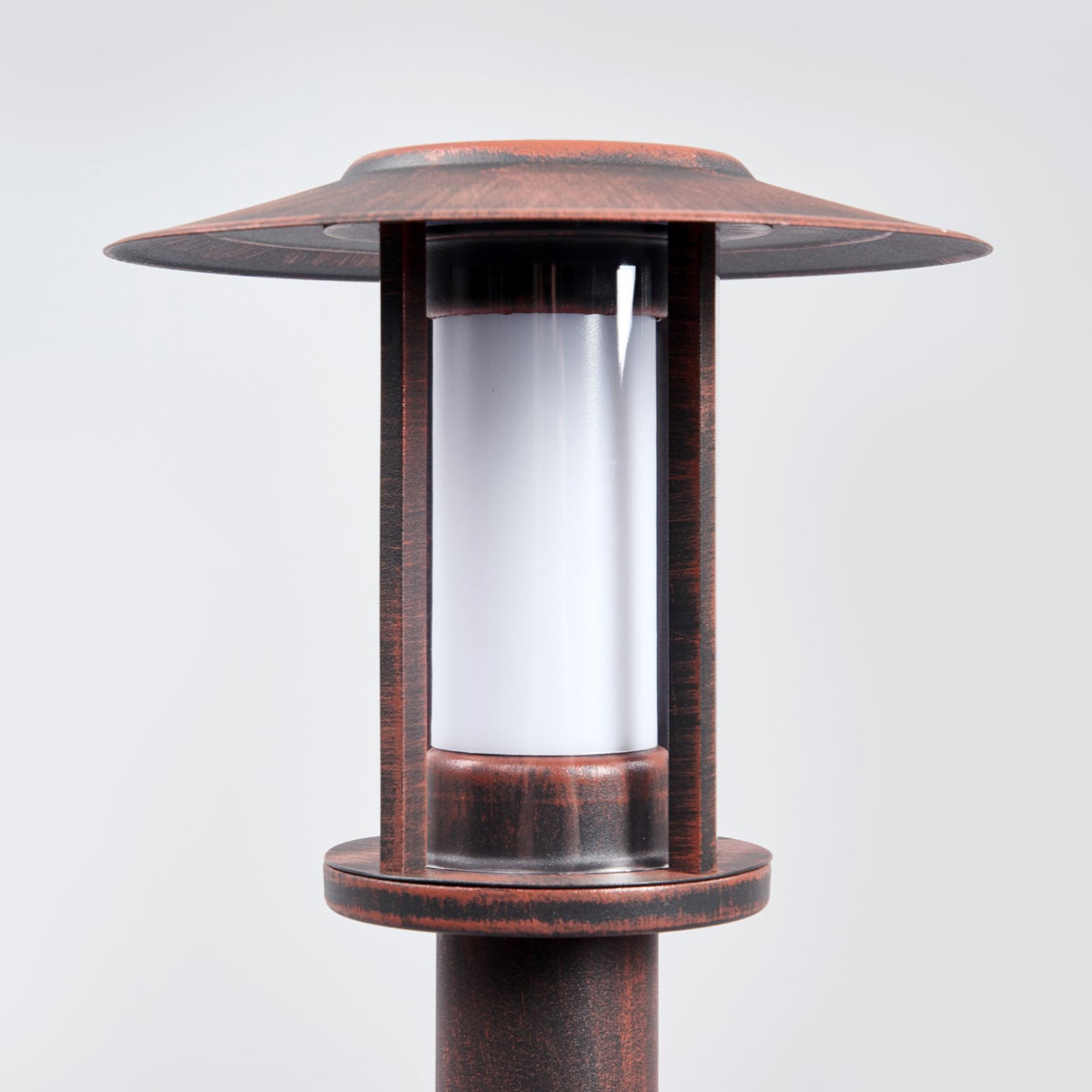 Pavlos LED Tuinlamp w/Sensor Rust - Lindby