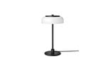 Nuura LED-laualamp Blossi, kõrgus 31 cm, must/opaal