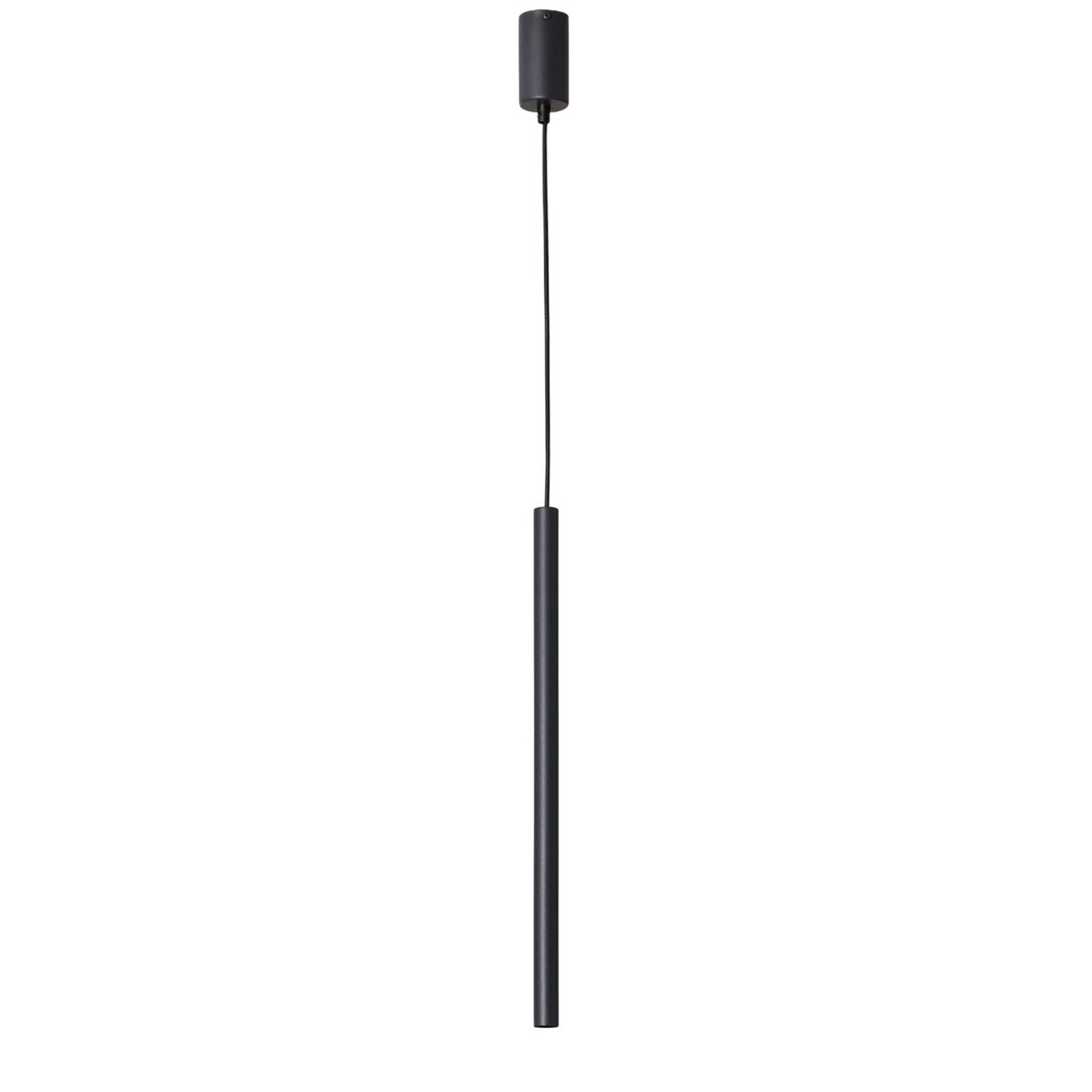 Hängeleuchte Sopel 1, anthrazit, 1-flammig, Stahl, Ø 5 cm
