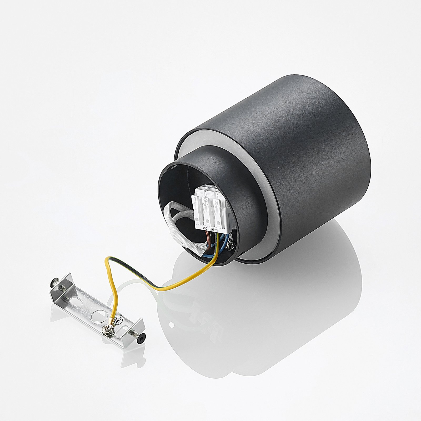 Walisa Plafondlamp Black/Frosted - Arcchio