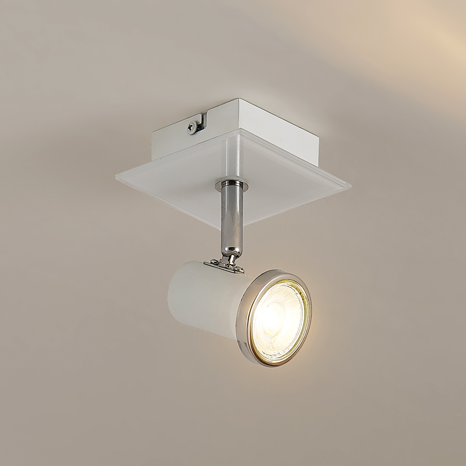 Lindby Marvolo vegglampe, hvit, 1 lyskilde