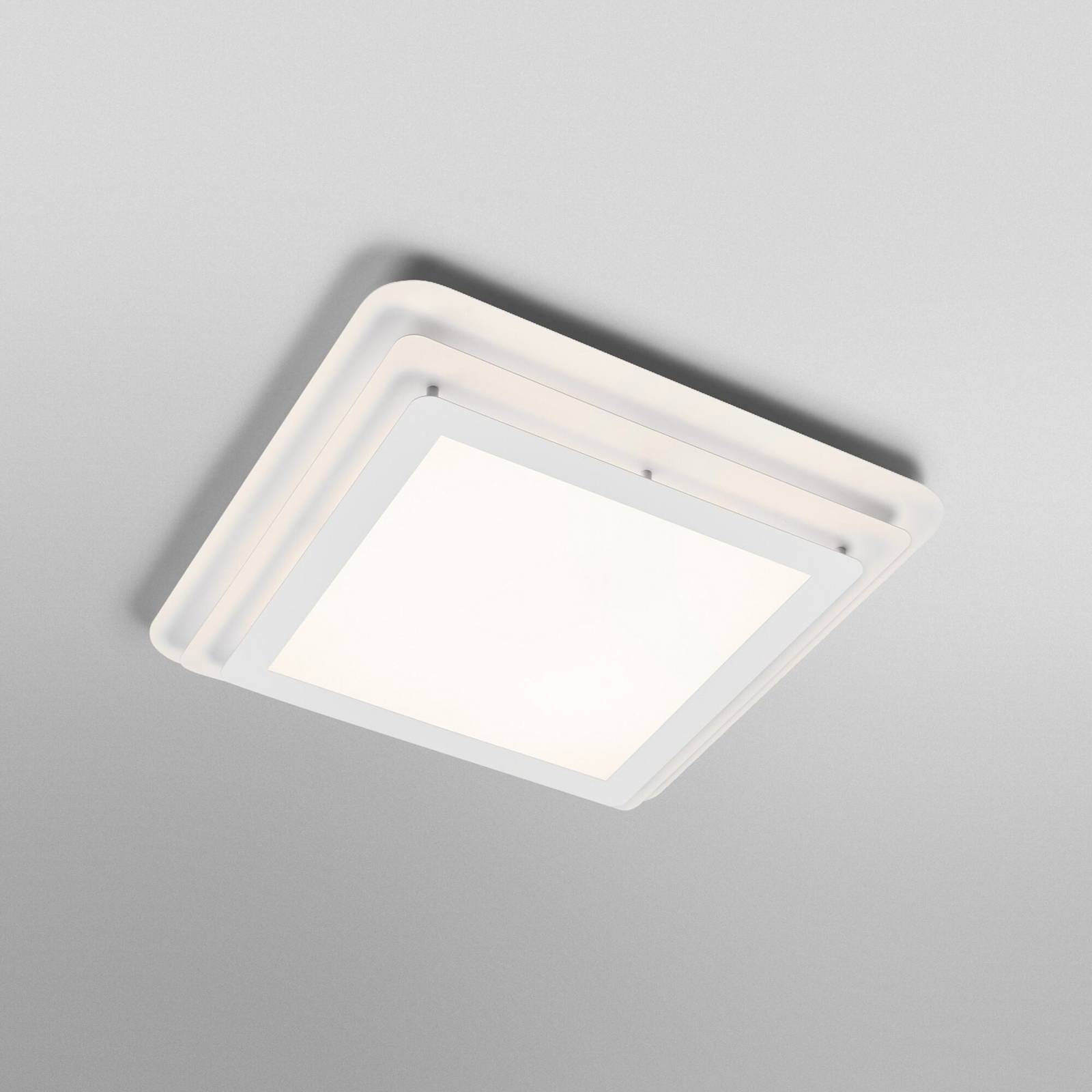 Lampa sufitowa LED OSRAM ORBIS SPIRAL LAYER, biała, 45 x 45 cm