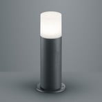 Luminaire pour socle Hoosic en fonte d'aluminium, anthracite