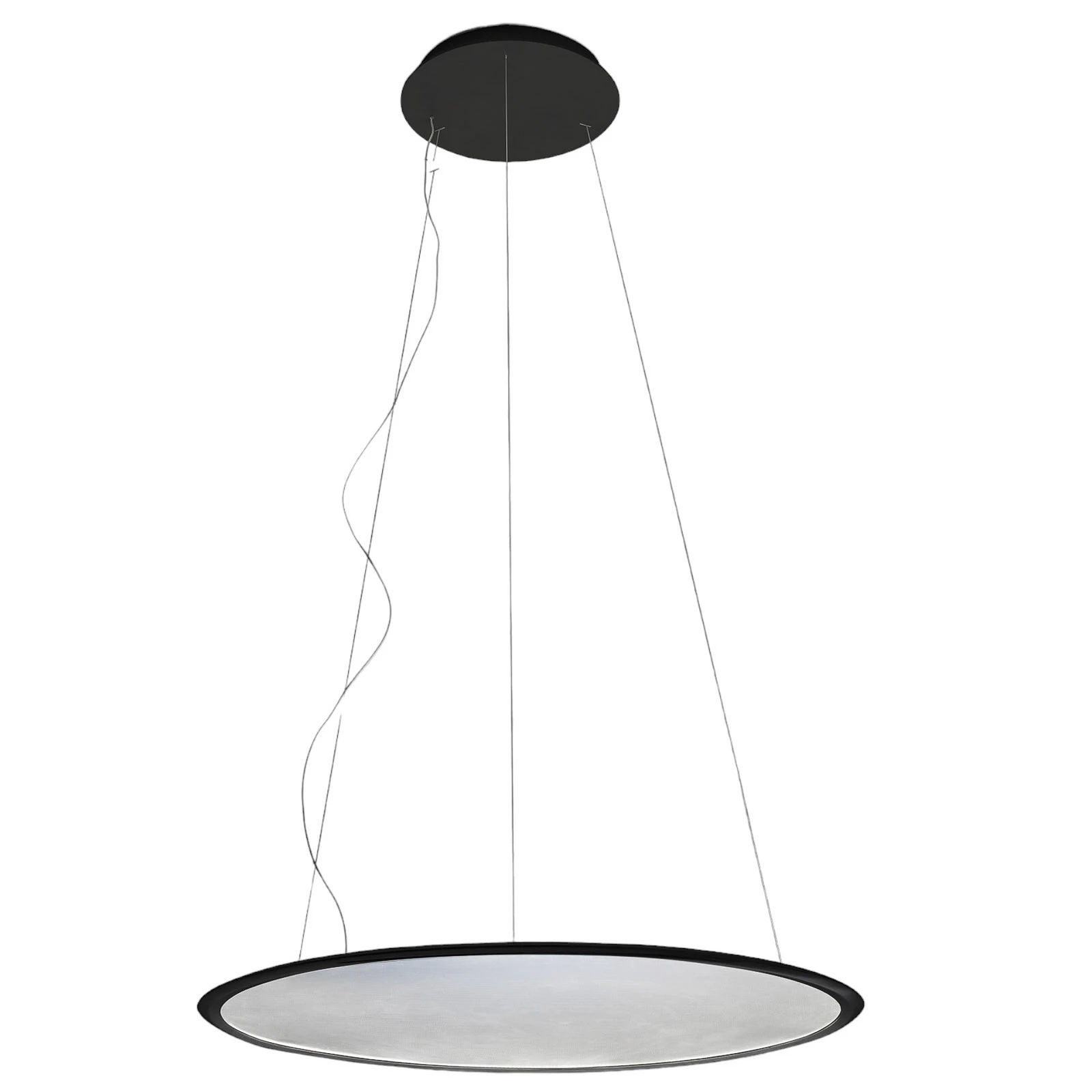 "Artemide Discovery" pakabinamas šviestuvas horizontalus juodas