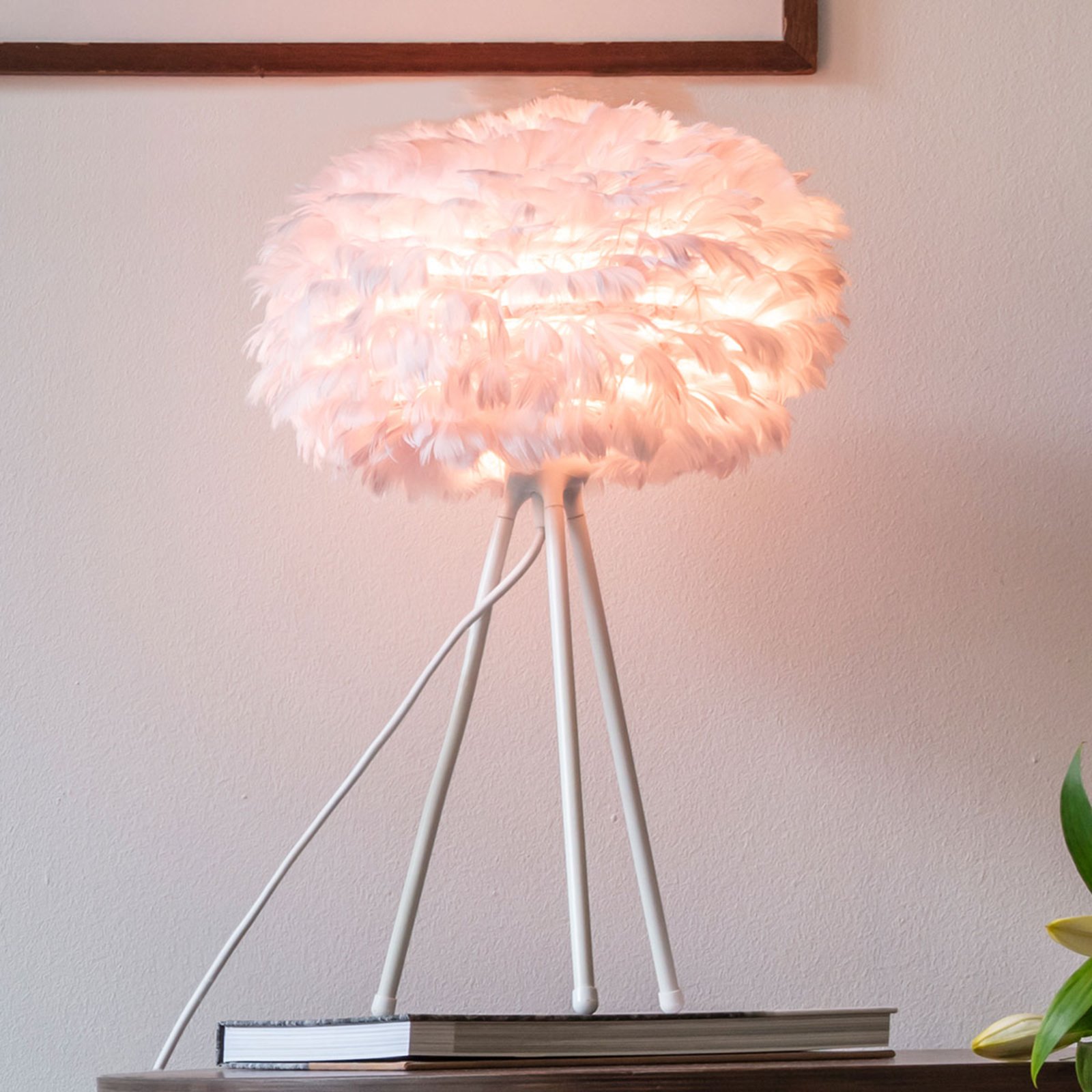 UMAGE Eos mini lampada da tavolo treppiede rosa