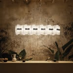 Slamp LED hanging light La Lollo, white, 140 cm