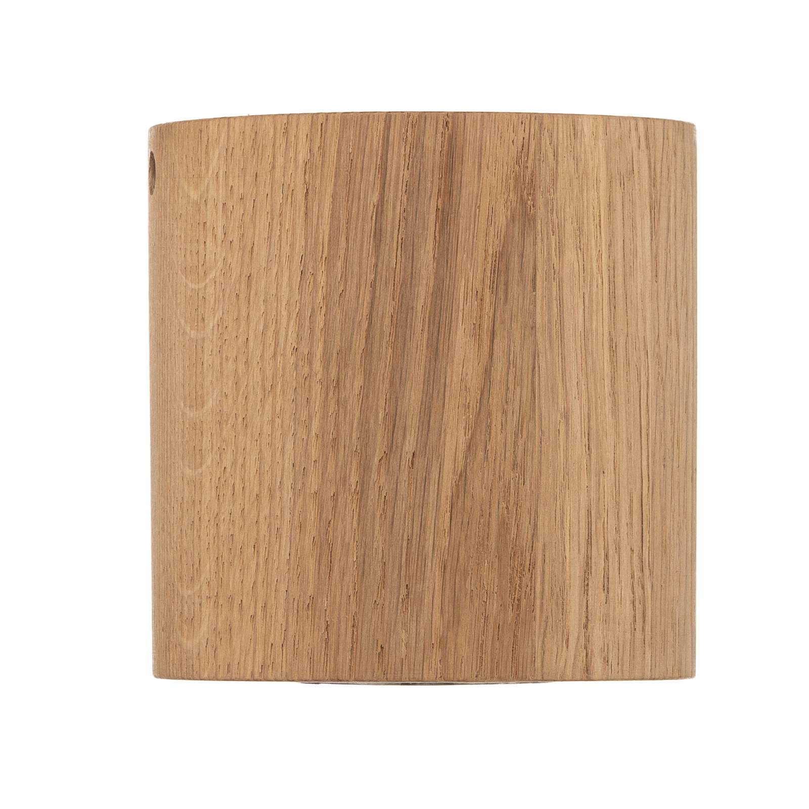 Lampa sufitowa Wooddream 1-pkt. dąb, okrągła, 10cm