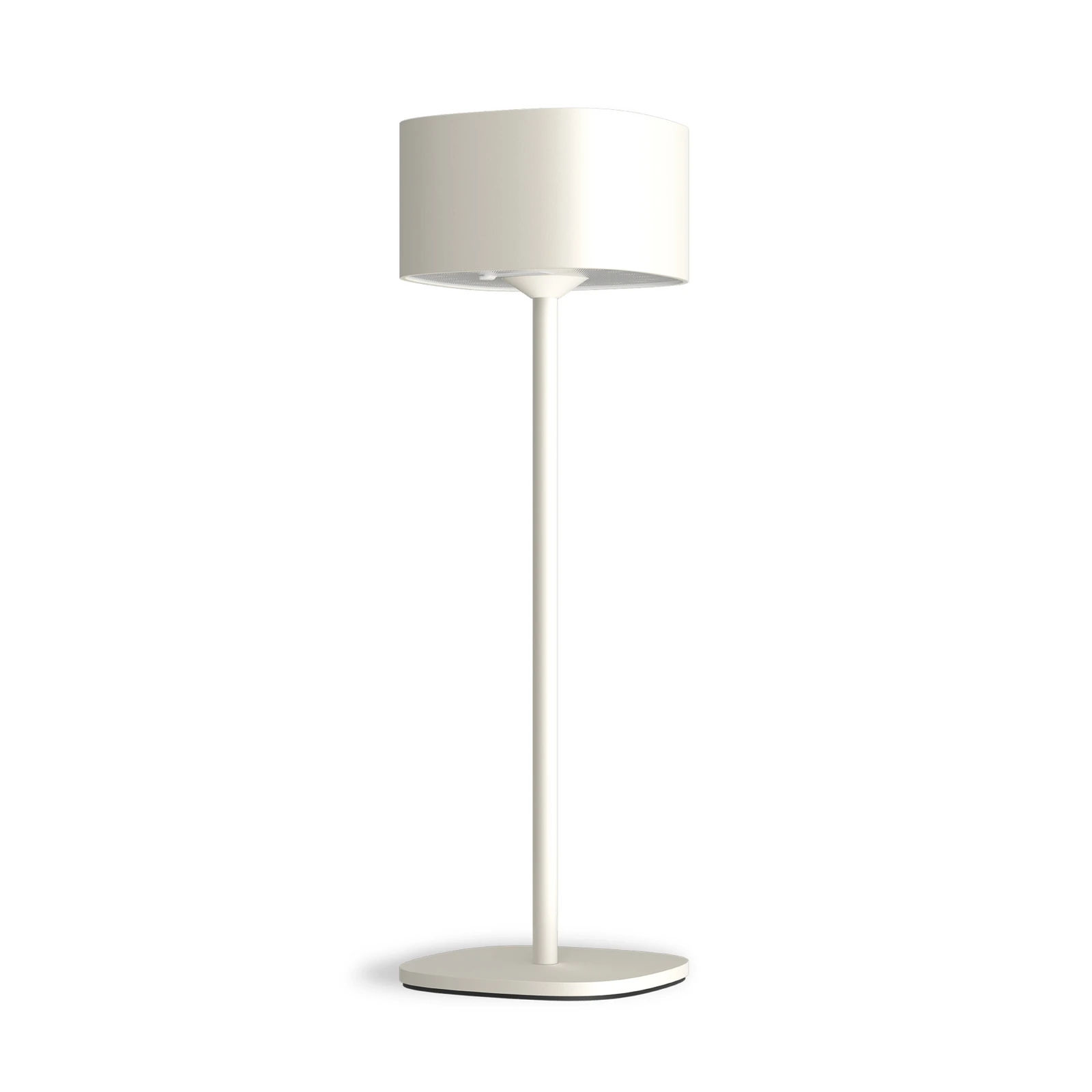 Calex Stolová LED lampa Serino, piesková, hliník, 2 700 K