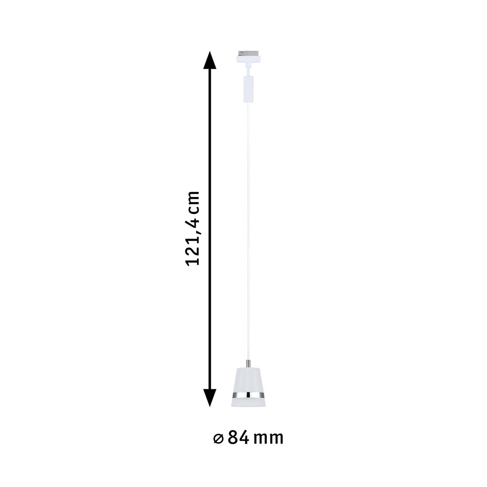 Paulmann URail rippvalgustid Cone, signaalvalge, GU10 Paulmann URail rippvalgustid Cone, signaalvalge, GU10