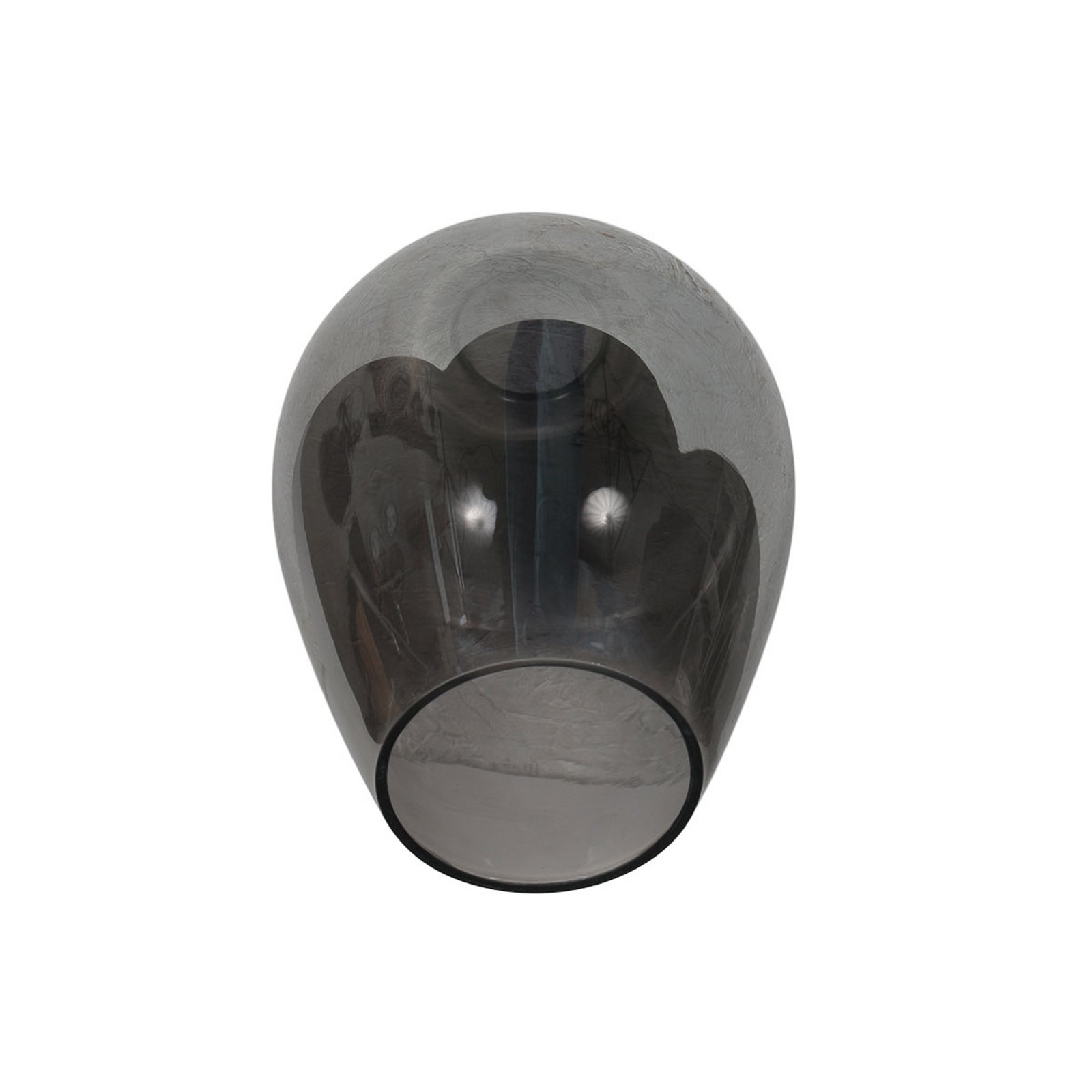 Laualamp Bloeba, must/suitsuhall, Ø 15 cm, klaasist tilk