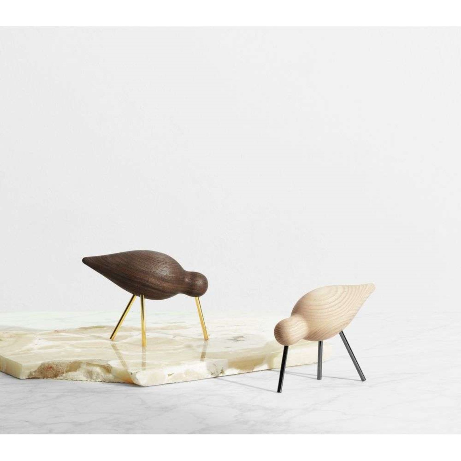 Shorebird Medium Walnut Brass - Normann Copenhagen