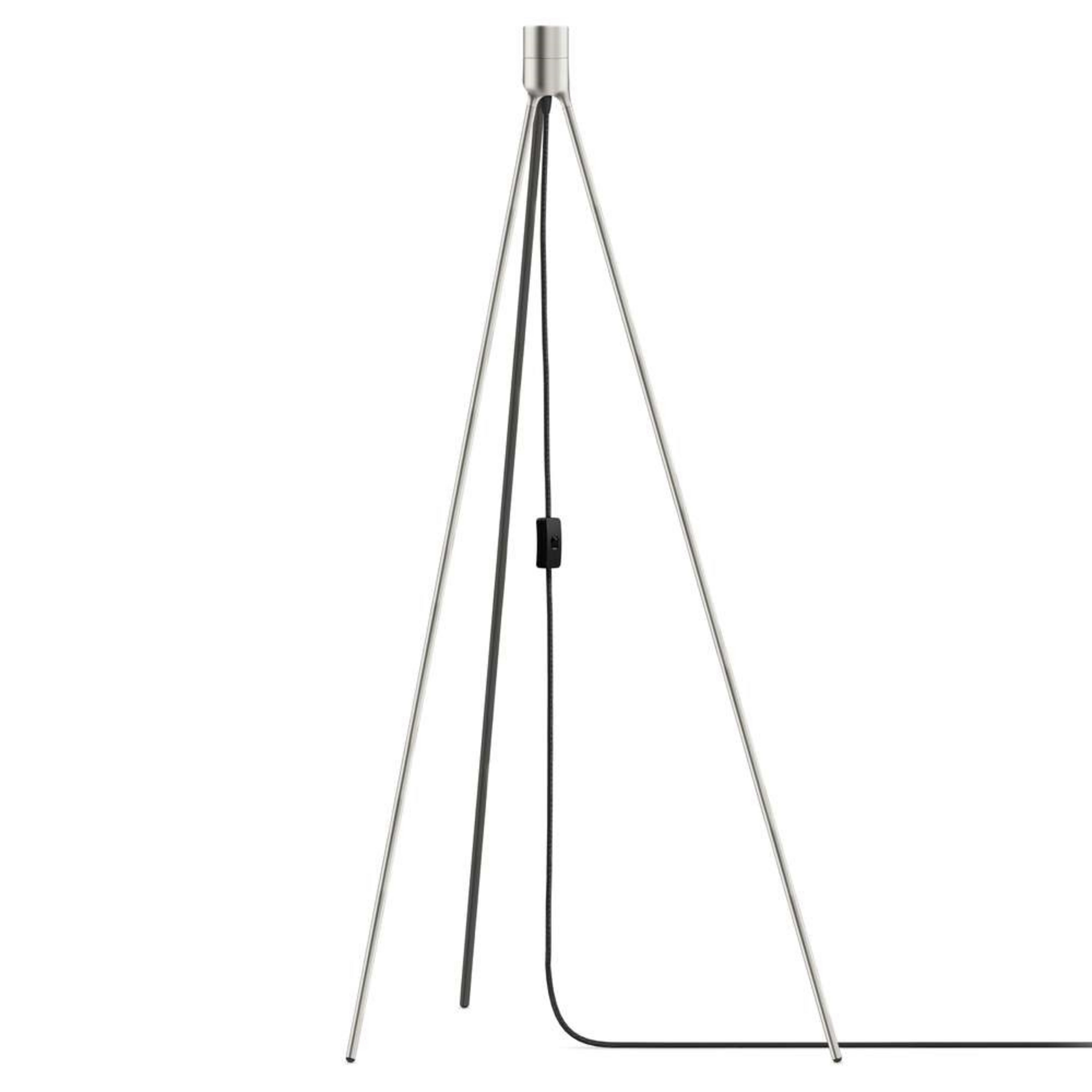Tripod Lampadairestativ Brushed Steel - UMAGE