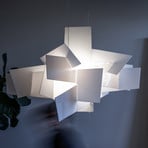 Foscarini Big Bang LED-hængelampe, hvid, Ø 130 cm