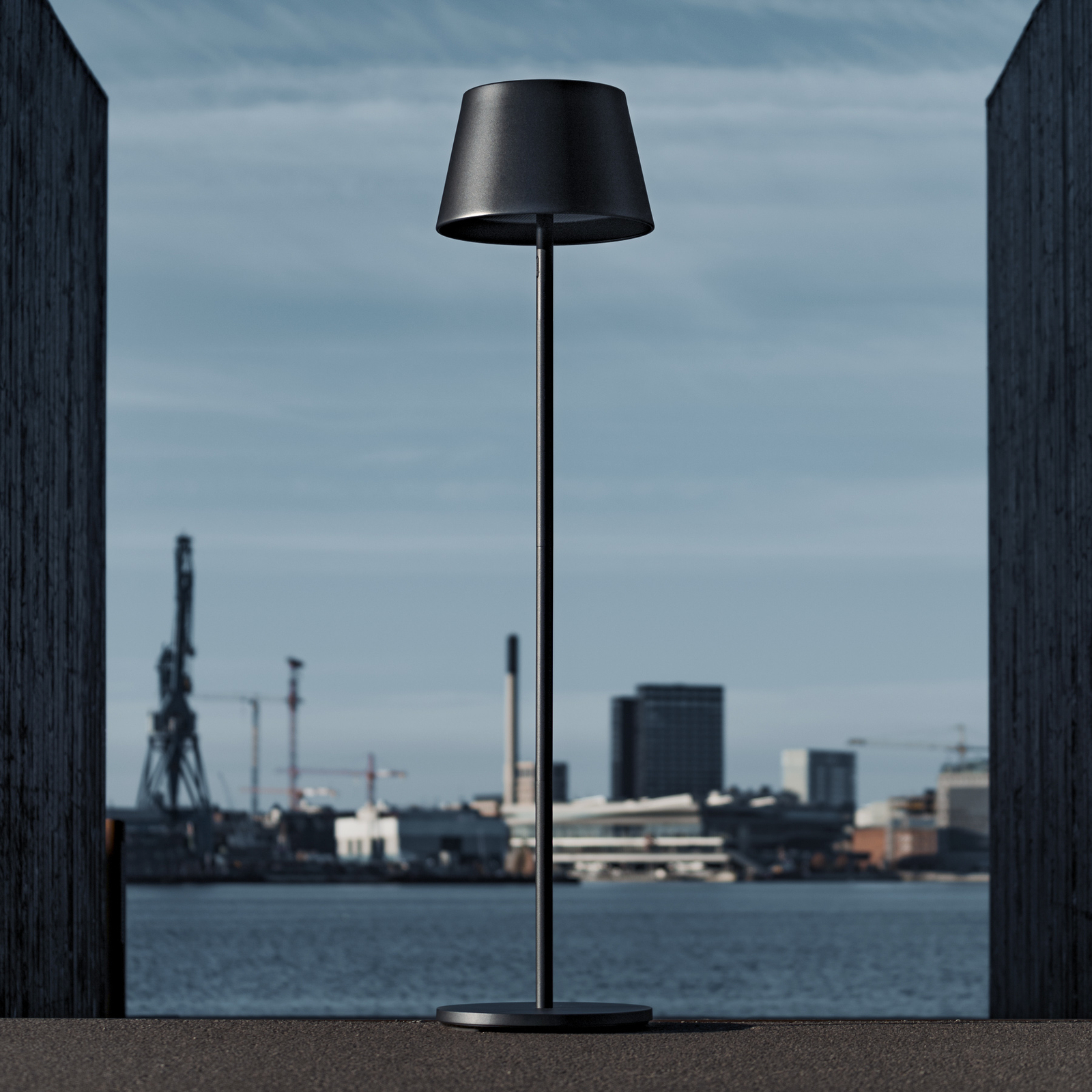 Modi Portable Floor Lamp IP65 Black - Loom Design