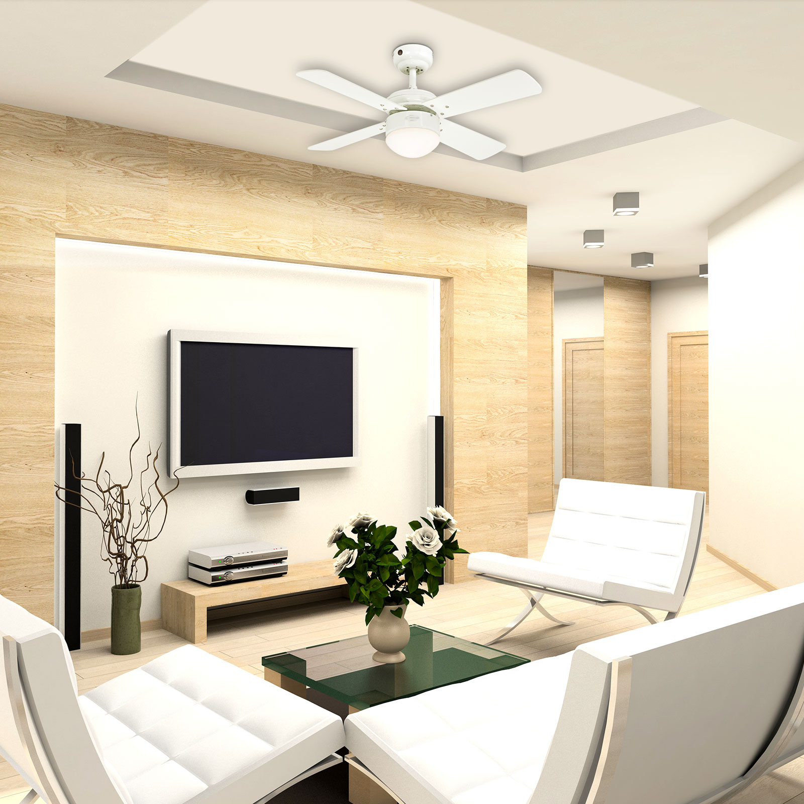 Compra Westinghouse Colosseum ventilador de techo | Lampara.es Westinghouse Lighting Colosseum Ventilador de Techo