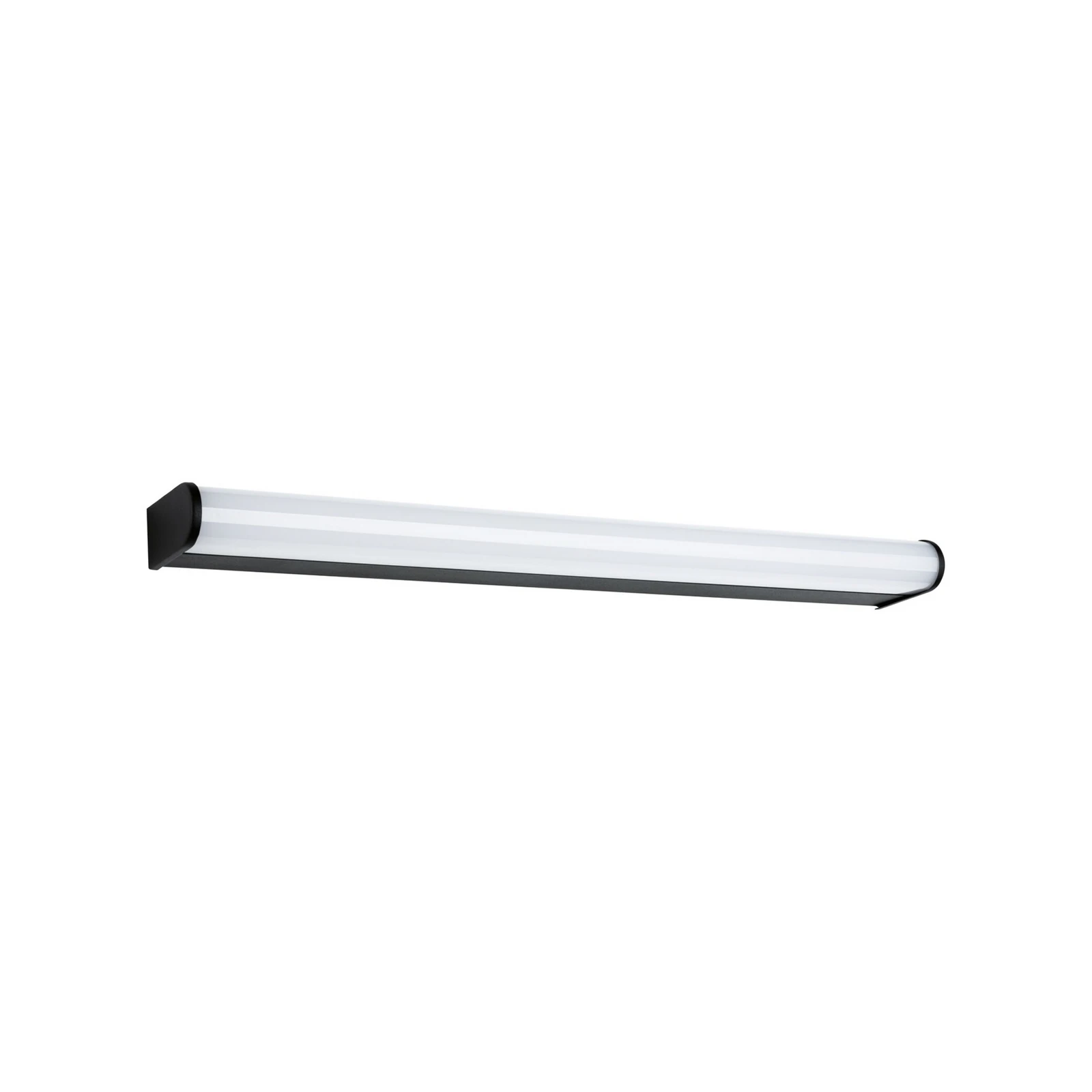 Aplique de pared LED Paulmann Arneb, negra, 59 cm, 3000 K, IP44