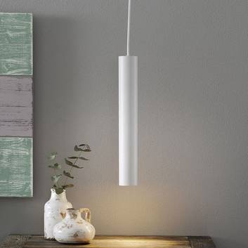 LED hanglamp look in smalle vorm, wit