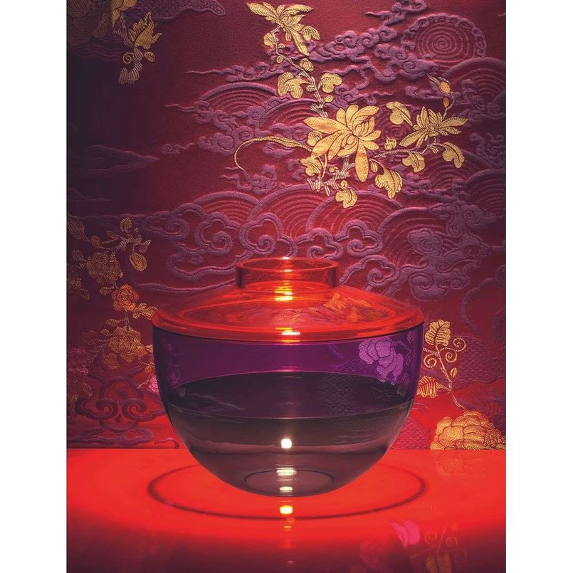 Kartell - Shibuya Vase Orange/Red/Grey