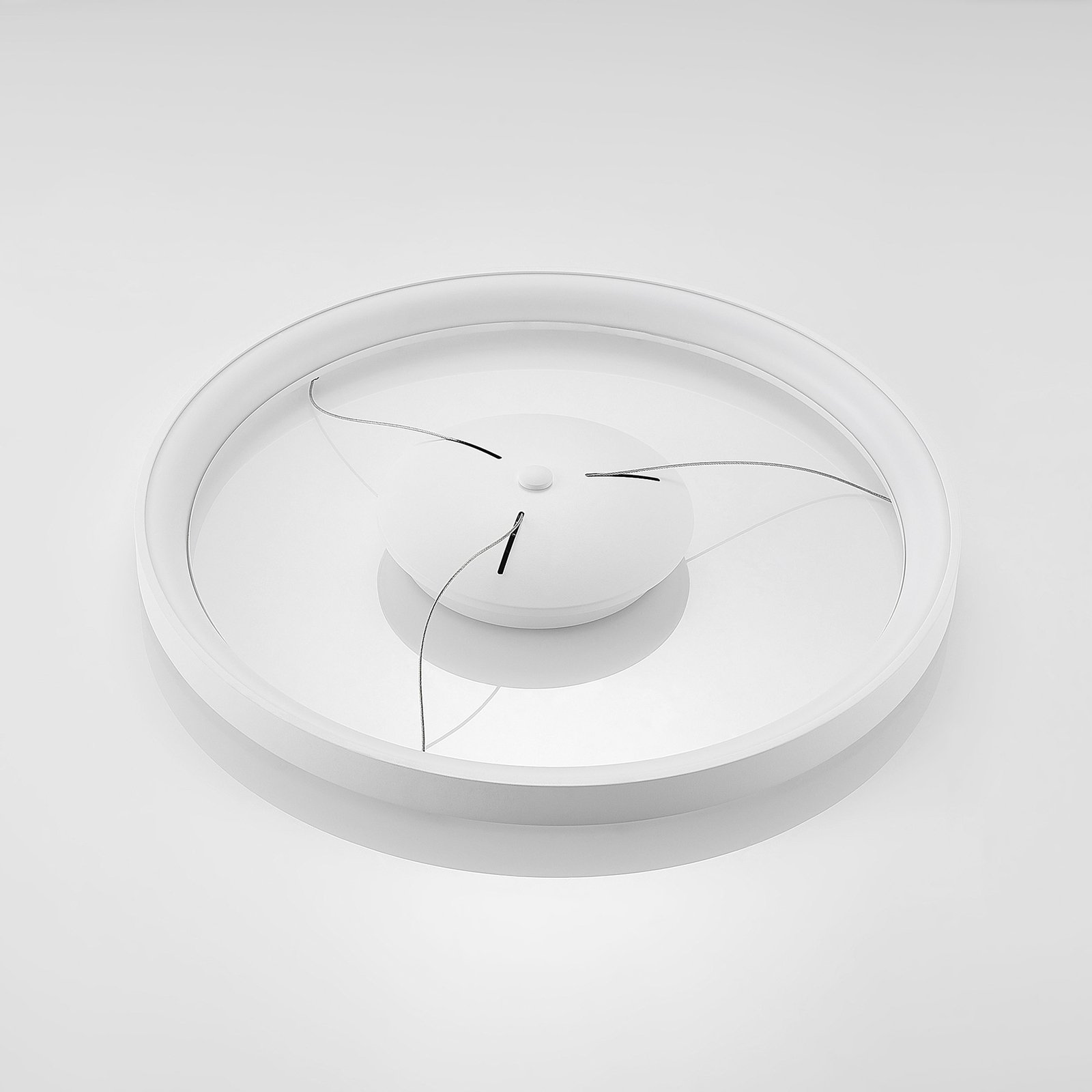 Arcchio Vivy suspension LED, blanche, 58 cm