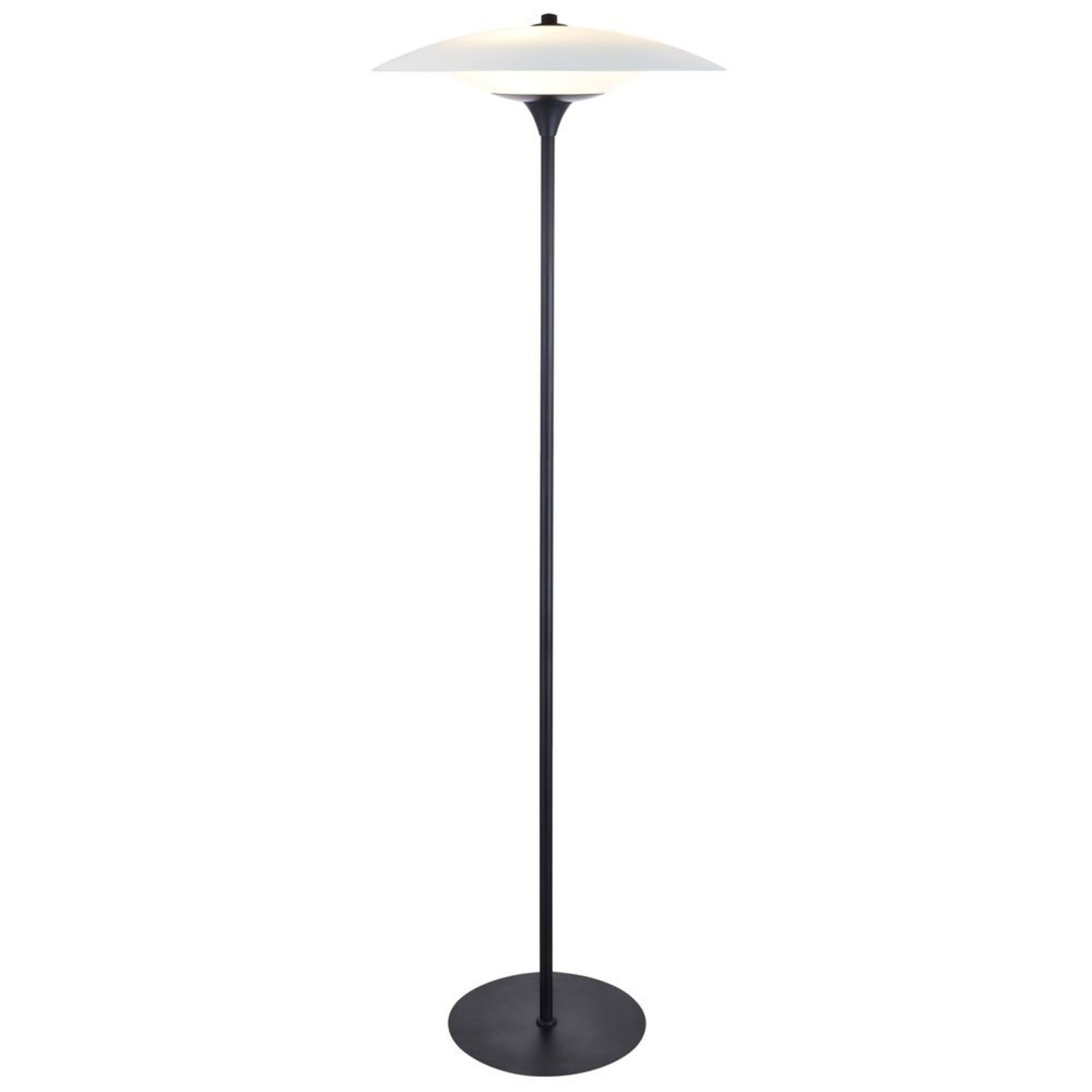 Baroni Golvlampa Ø46 Black/Opal - Halo Design